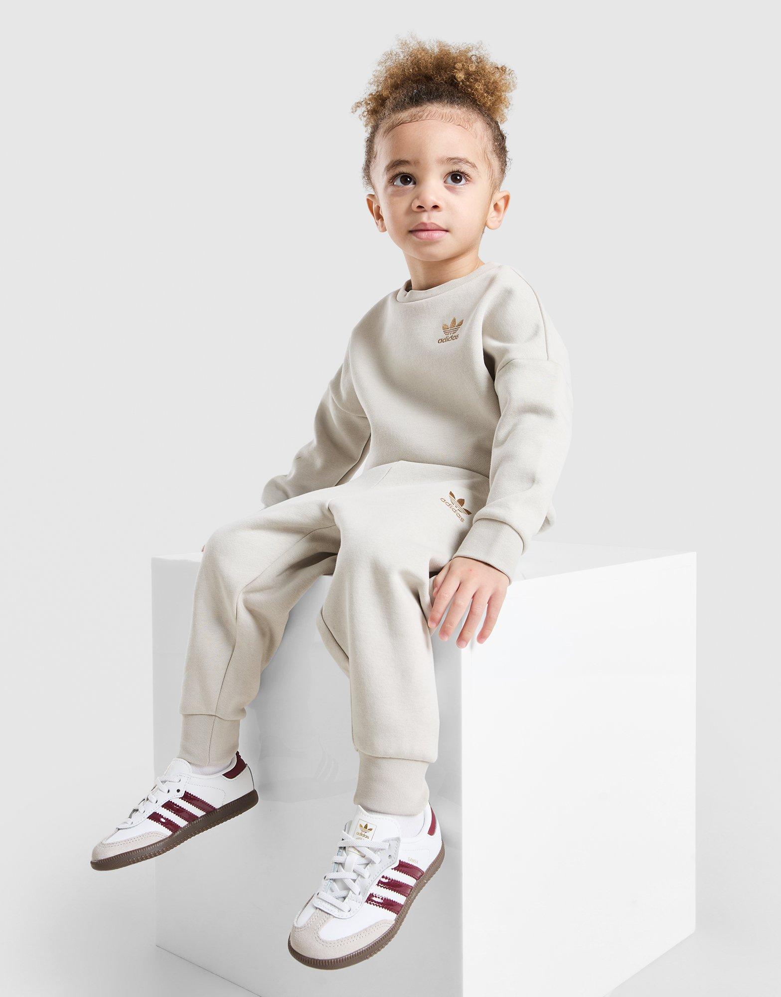 adidas Originals Trefoil Oversized Crew Tracksuit Infant