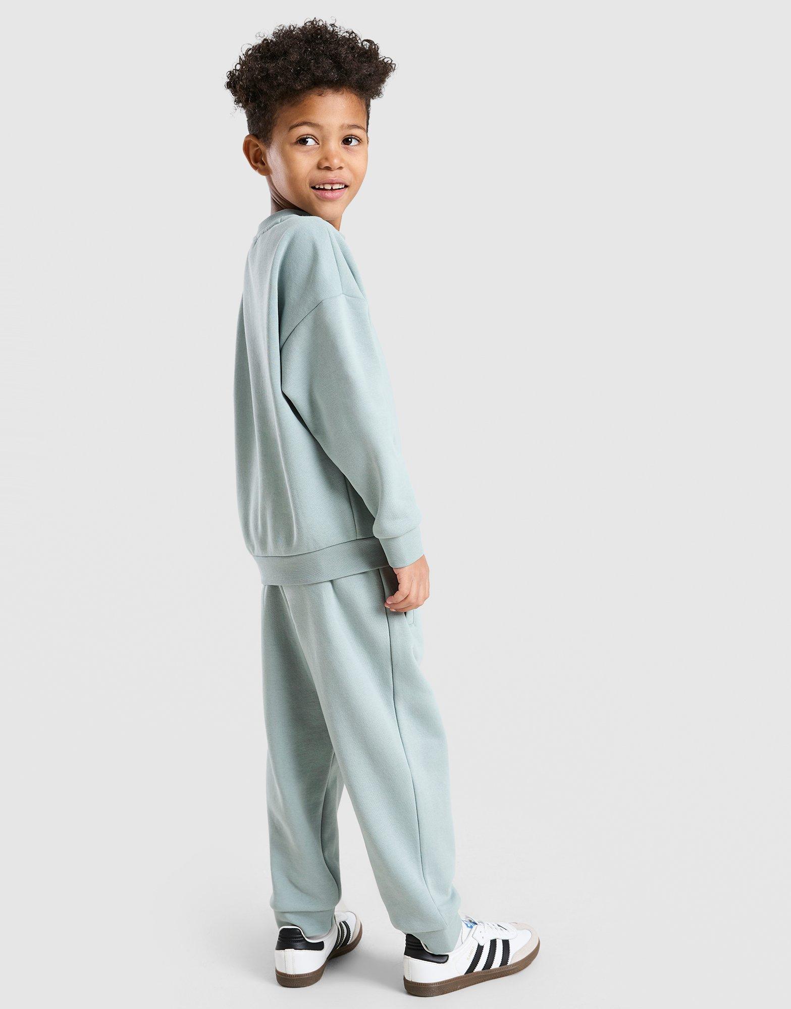 adidas Originals Trefoil Oversized Crew Tracksuit Children