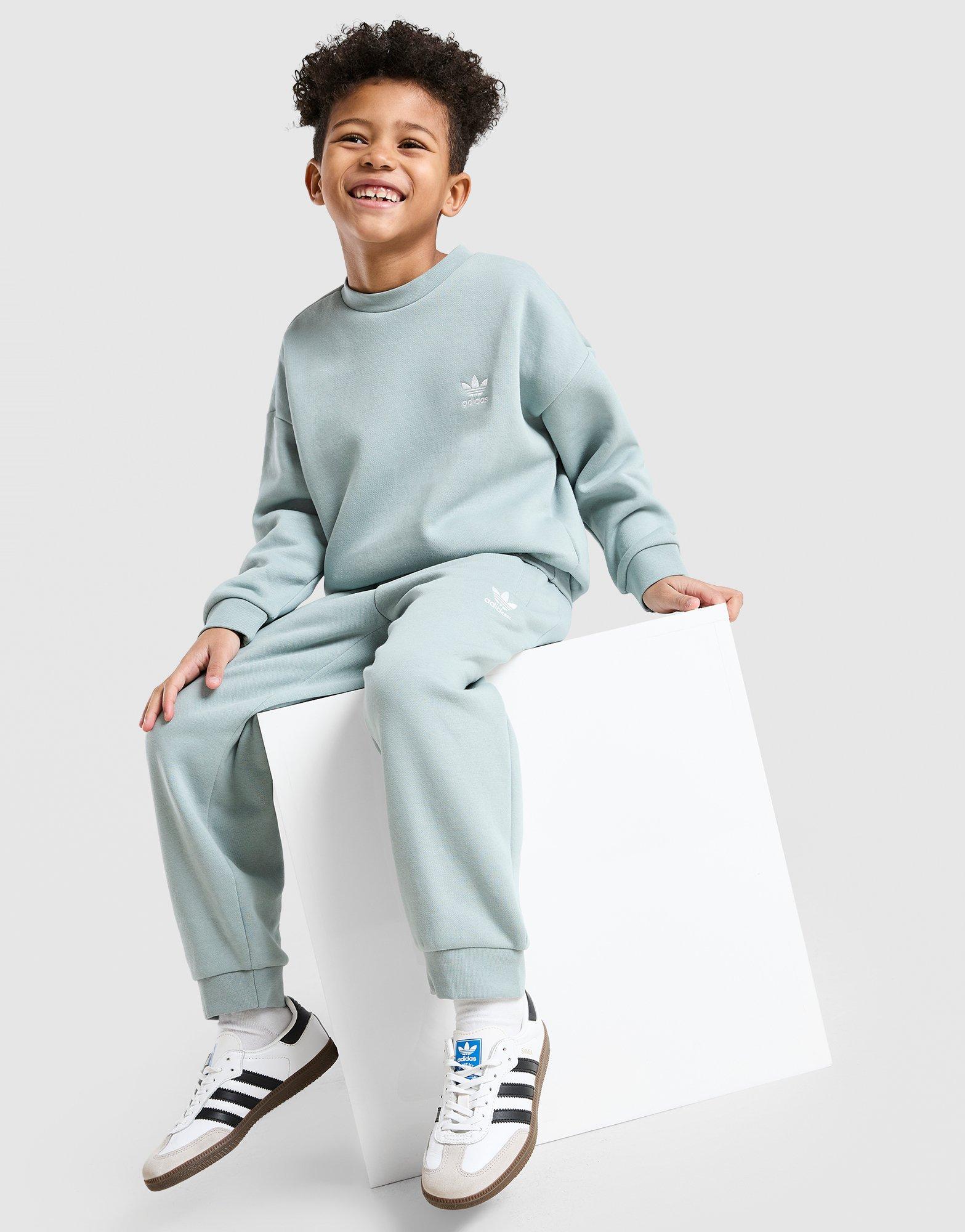 adidas Originals Trefoil Oversized Crew Tracksuit Children