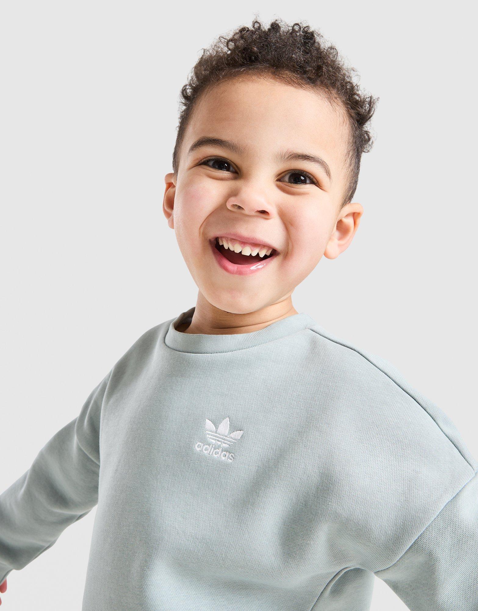 adidas Originals Trefoil Oversized Crew Tracksuit Infant