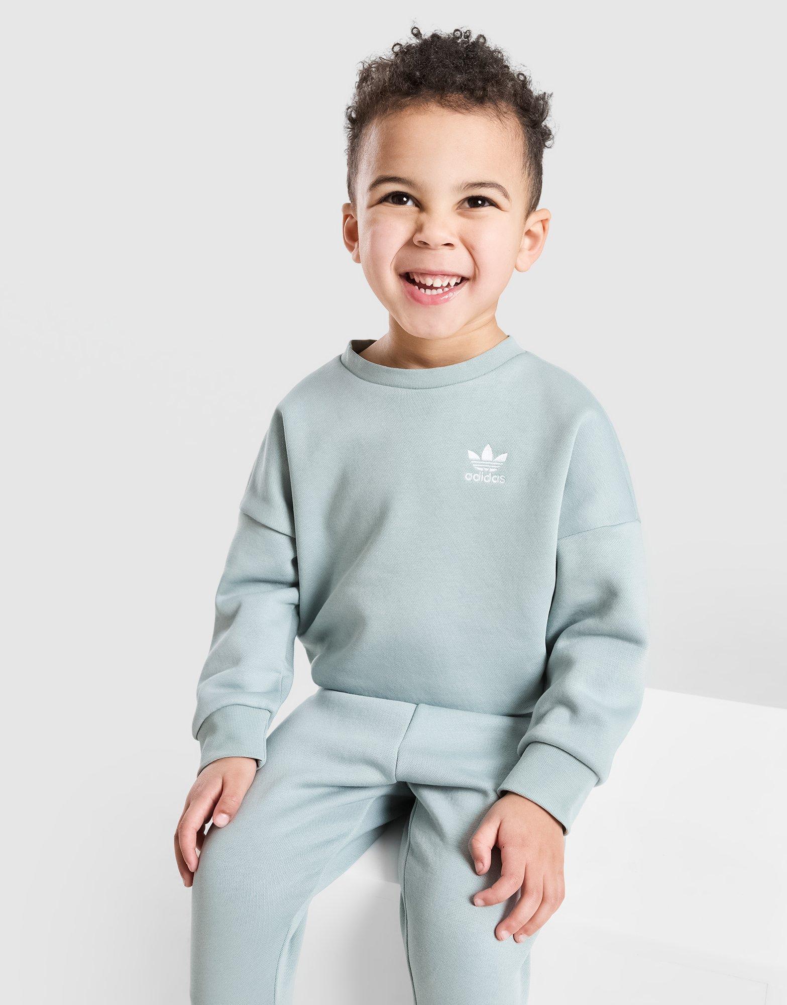 adidas Originals Trefoil Oversized Crew Tracksuit Infant