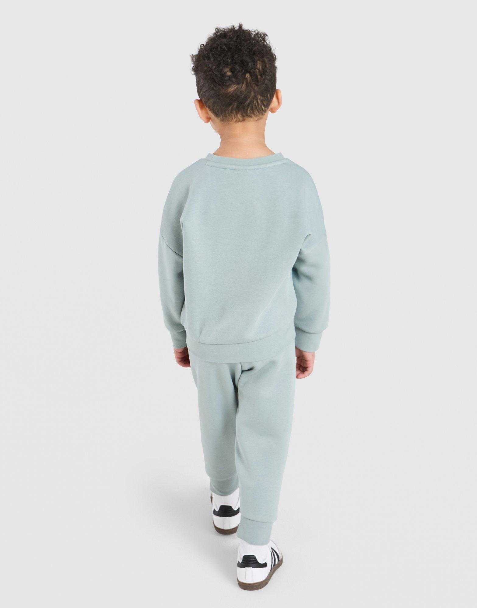 adidas Originals Trefoil Oversized Crew Tracksuit Infant