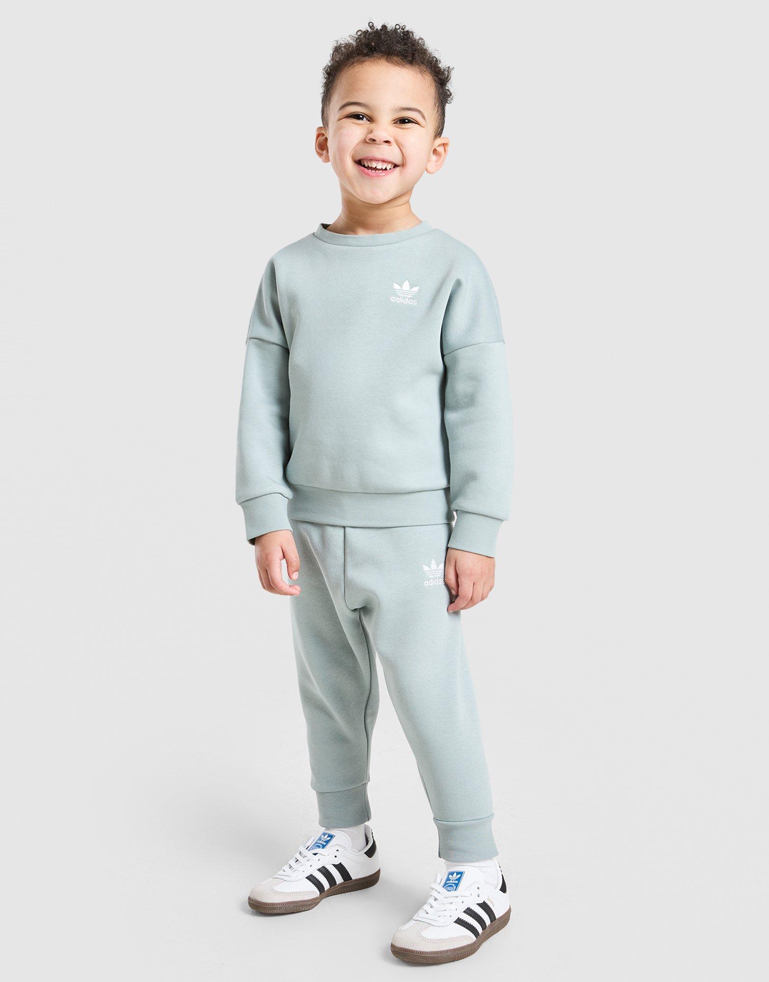 adidas Originals Trefoil Oversized Crew Tracksuit Infant