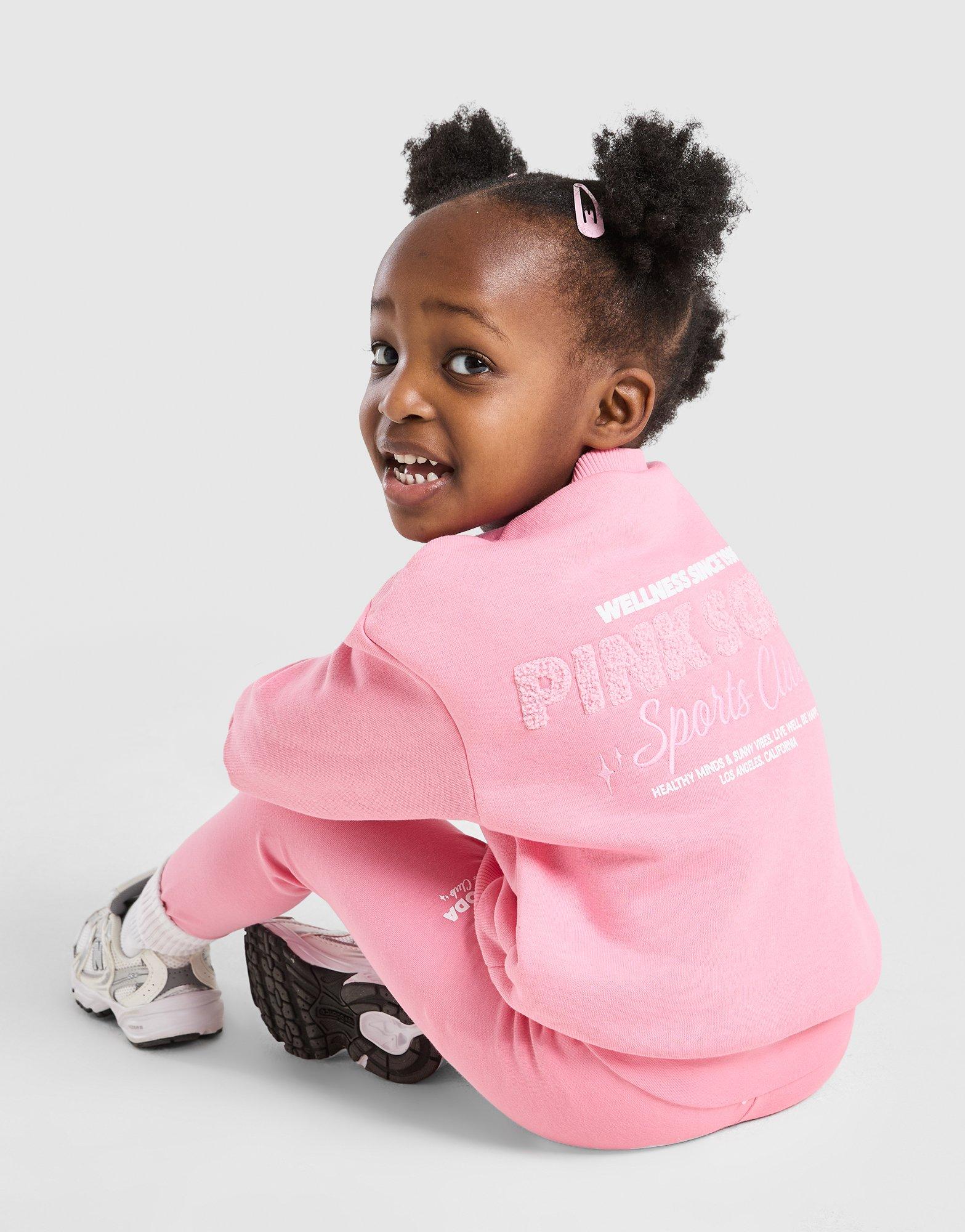Pink Soda Sport Completo Felpa/Leggings Bambina Neonato