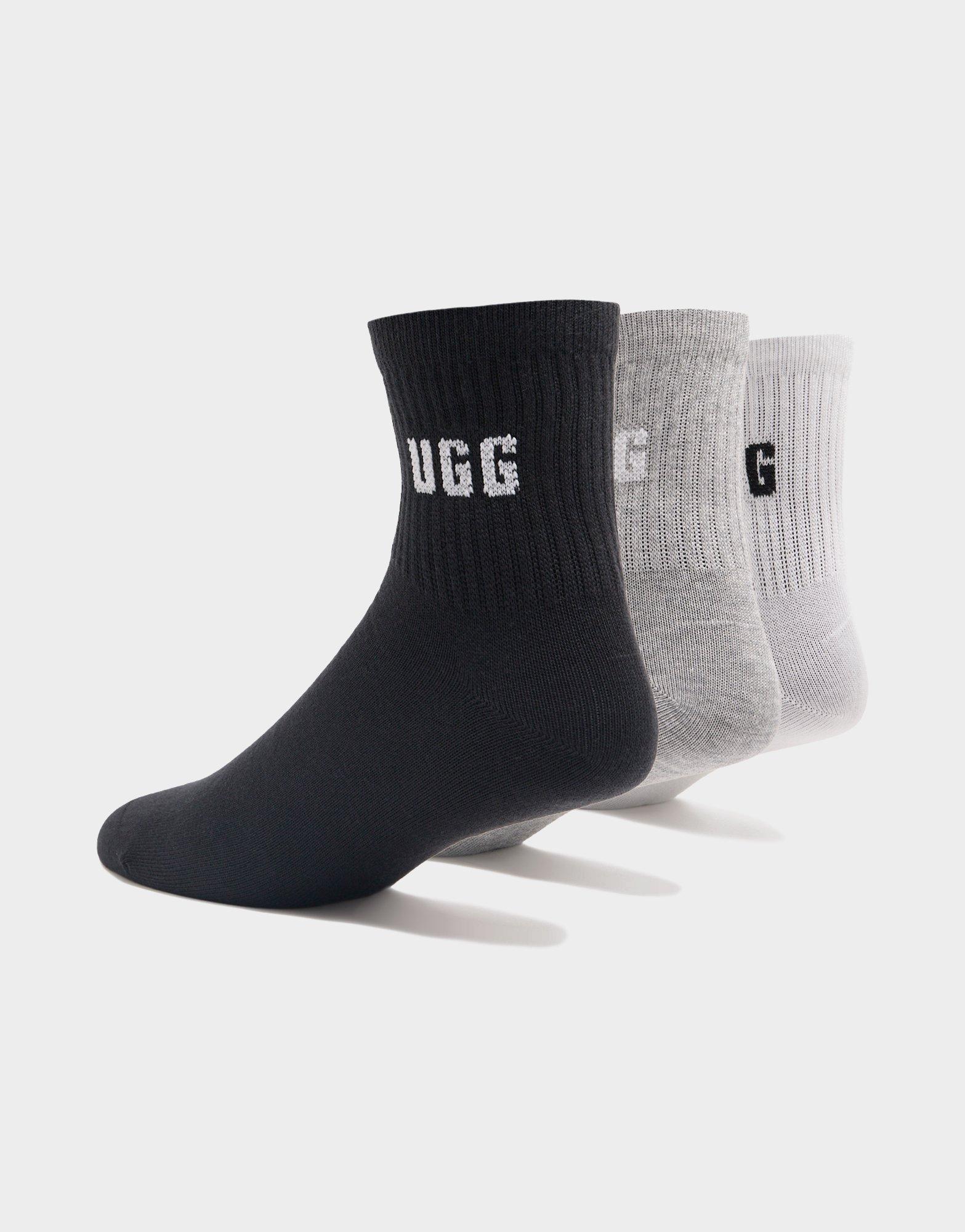 UGG 3-Pack Quarter Socks