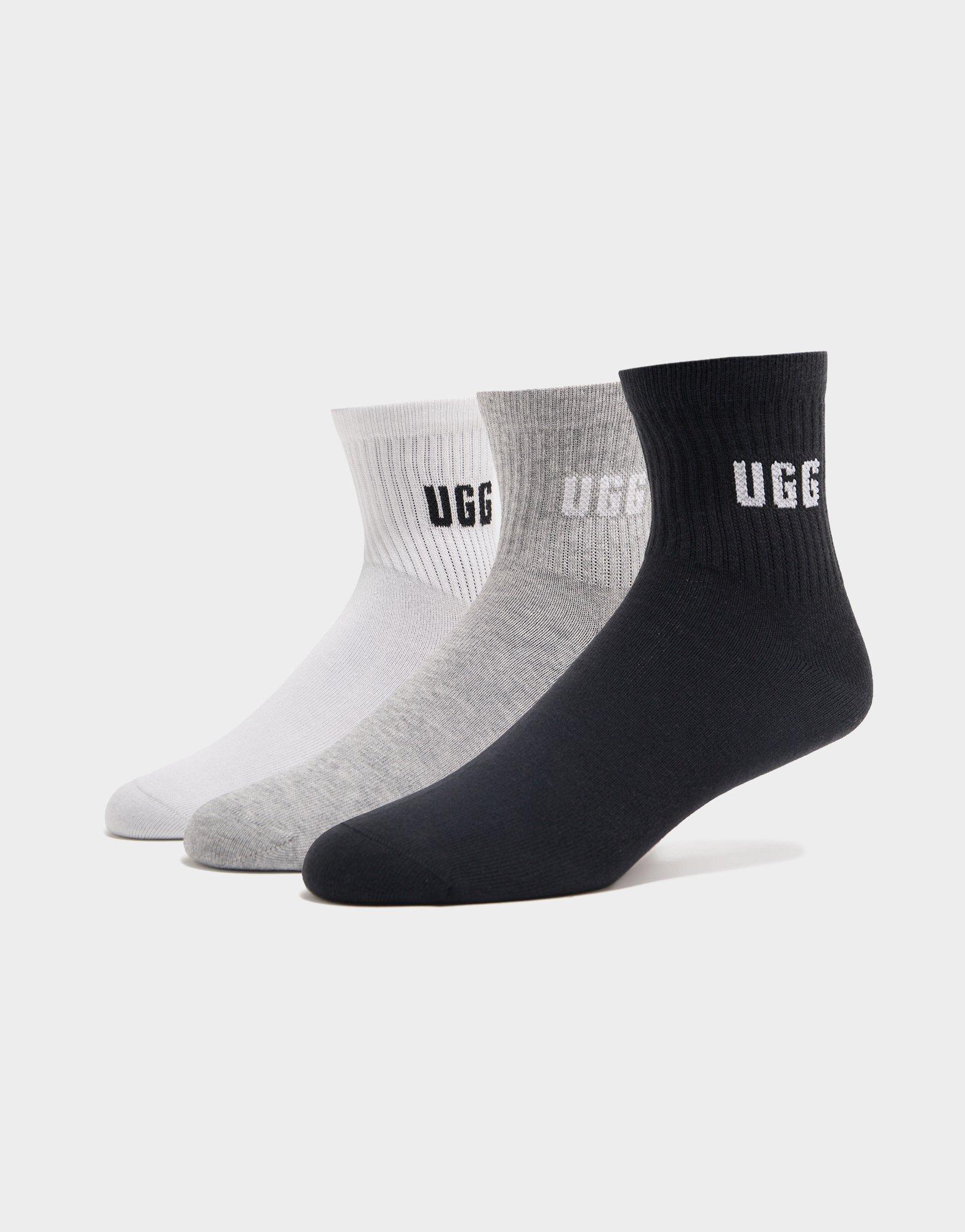 UGG 3-Pack Quarter Socks