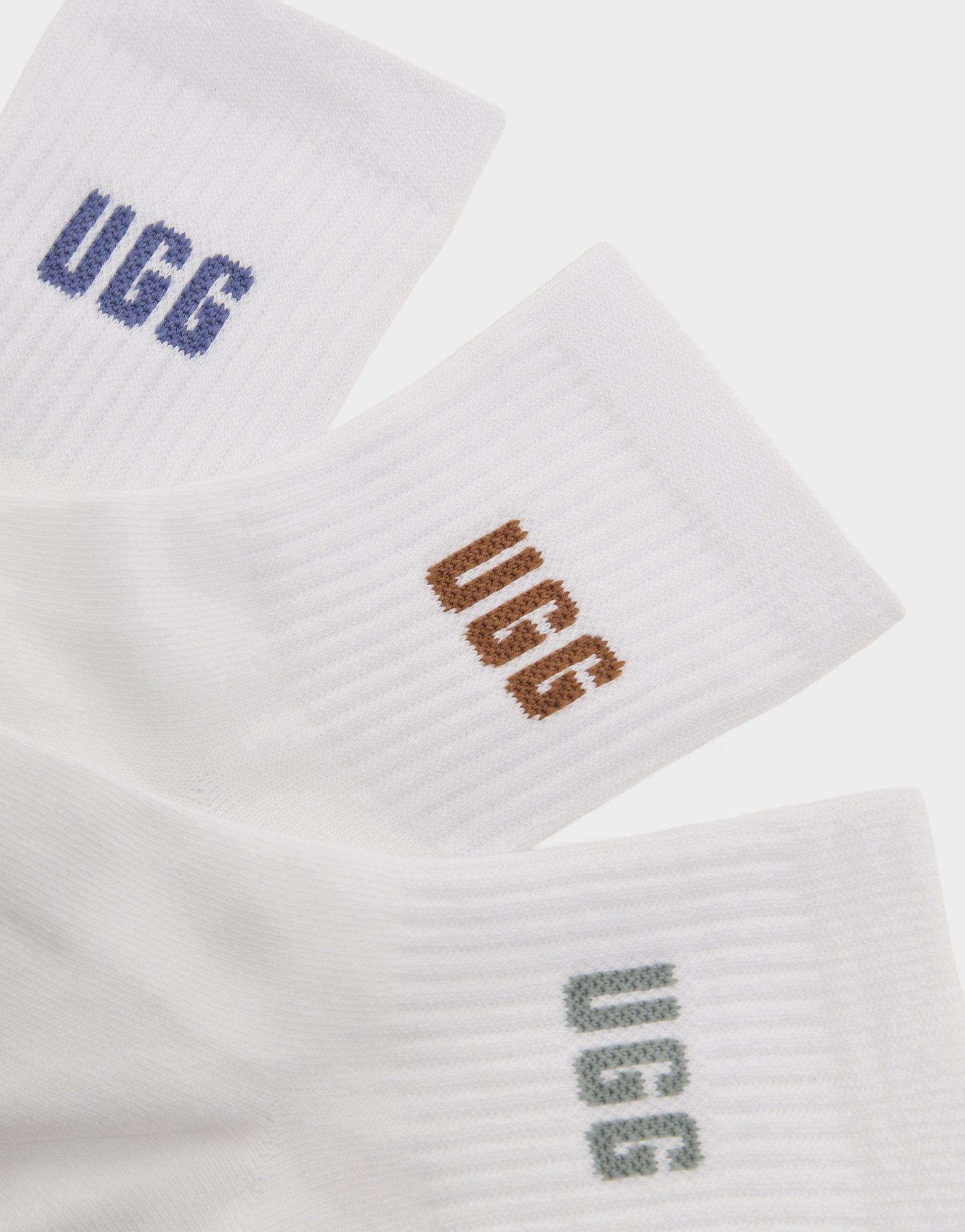 UGG 3-Pack Quarter Socks