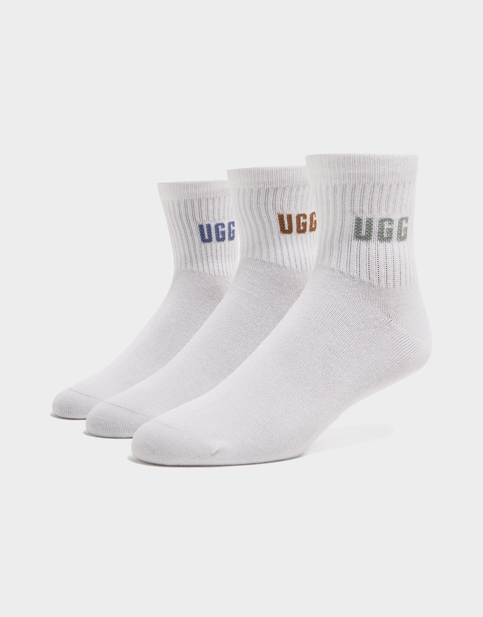 UGG 3-Pack Quarter Socks
