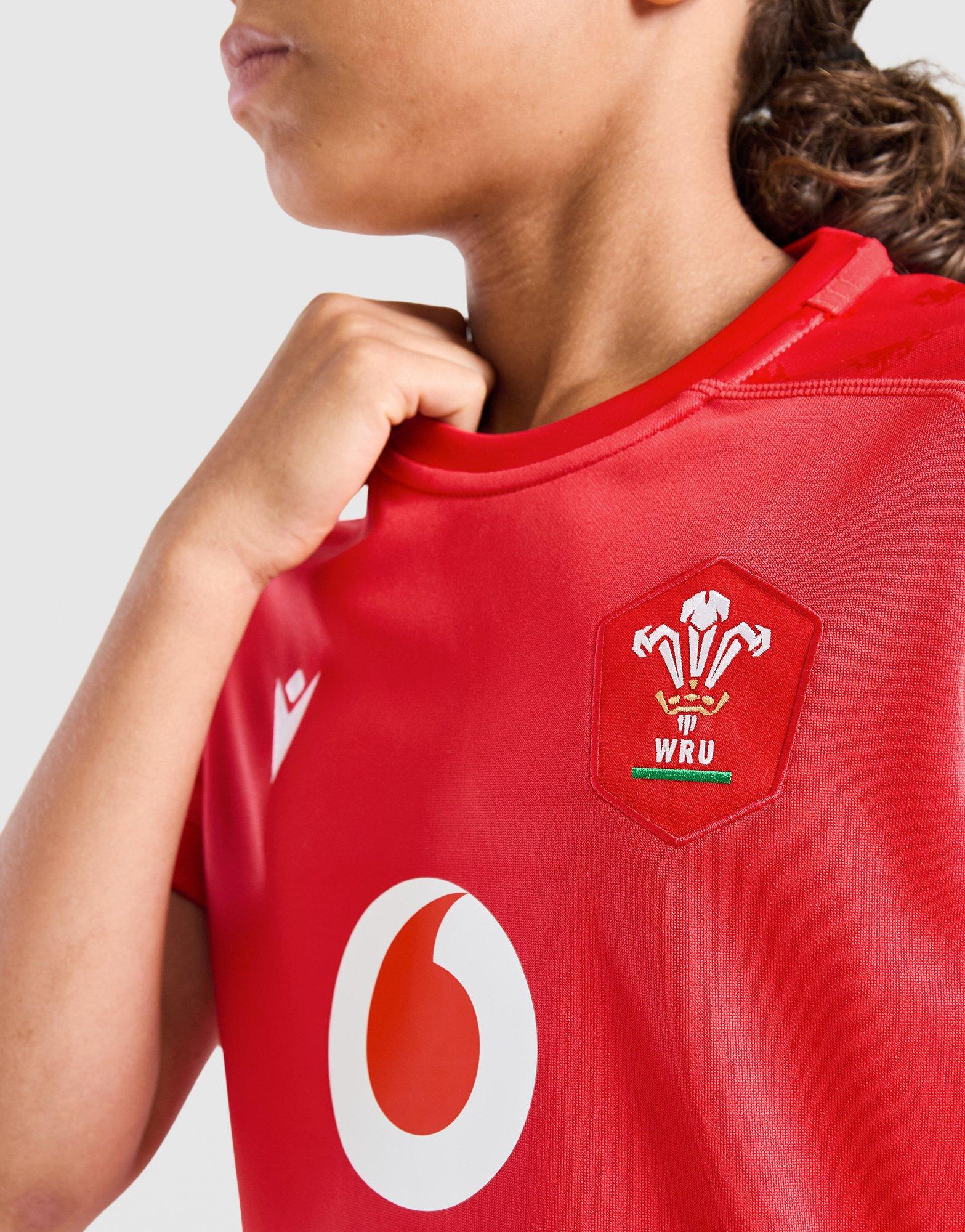 Macron Wales Rugby 2026/27 Home Shirt Junior