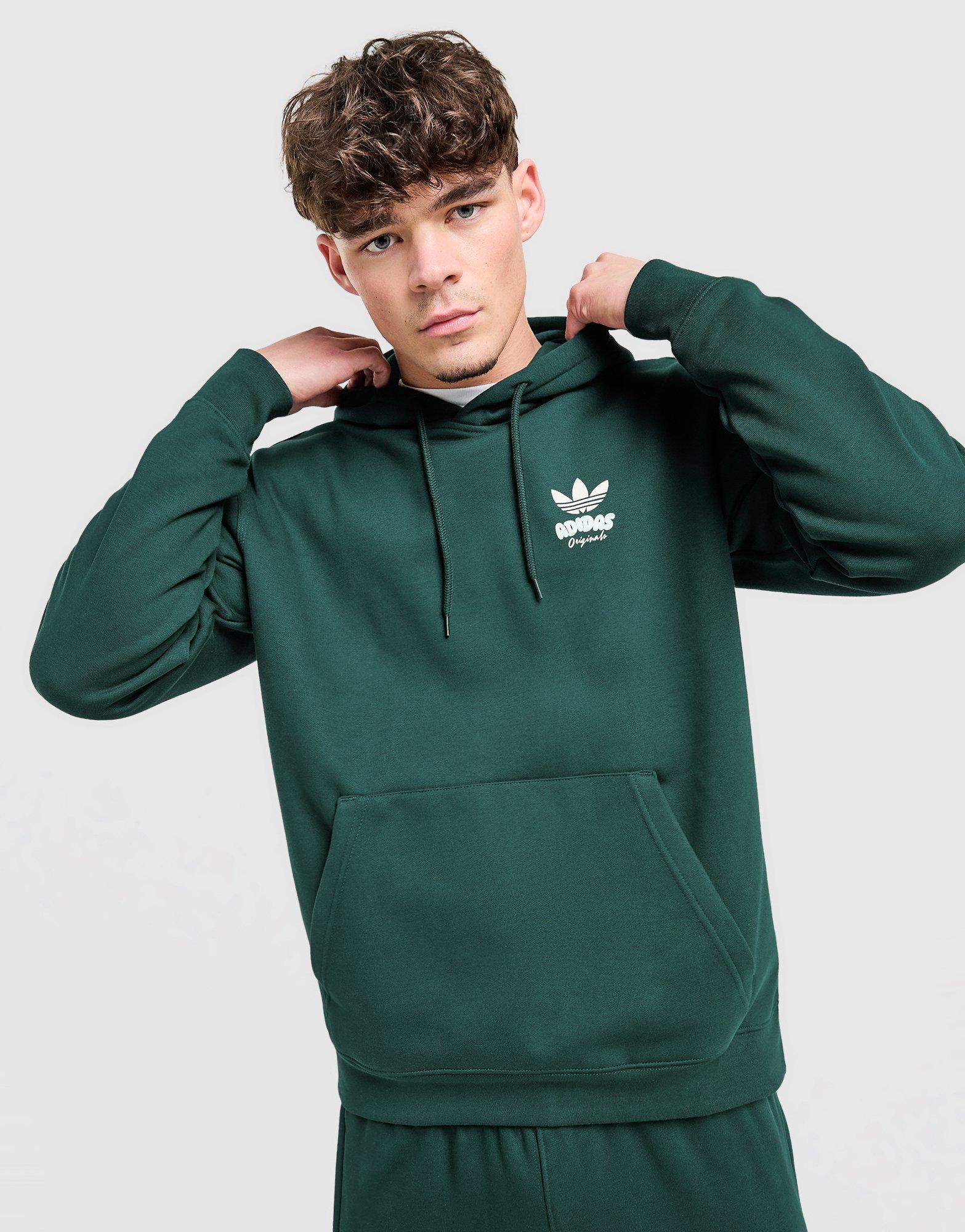 adidas Originals Trefoil Bubble Oversized Hoodie