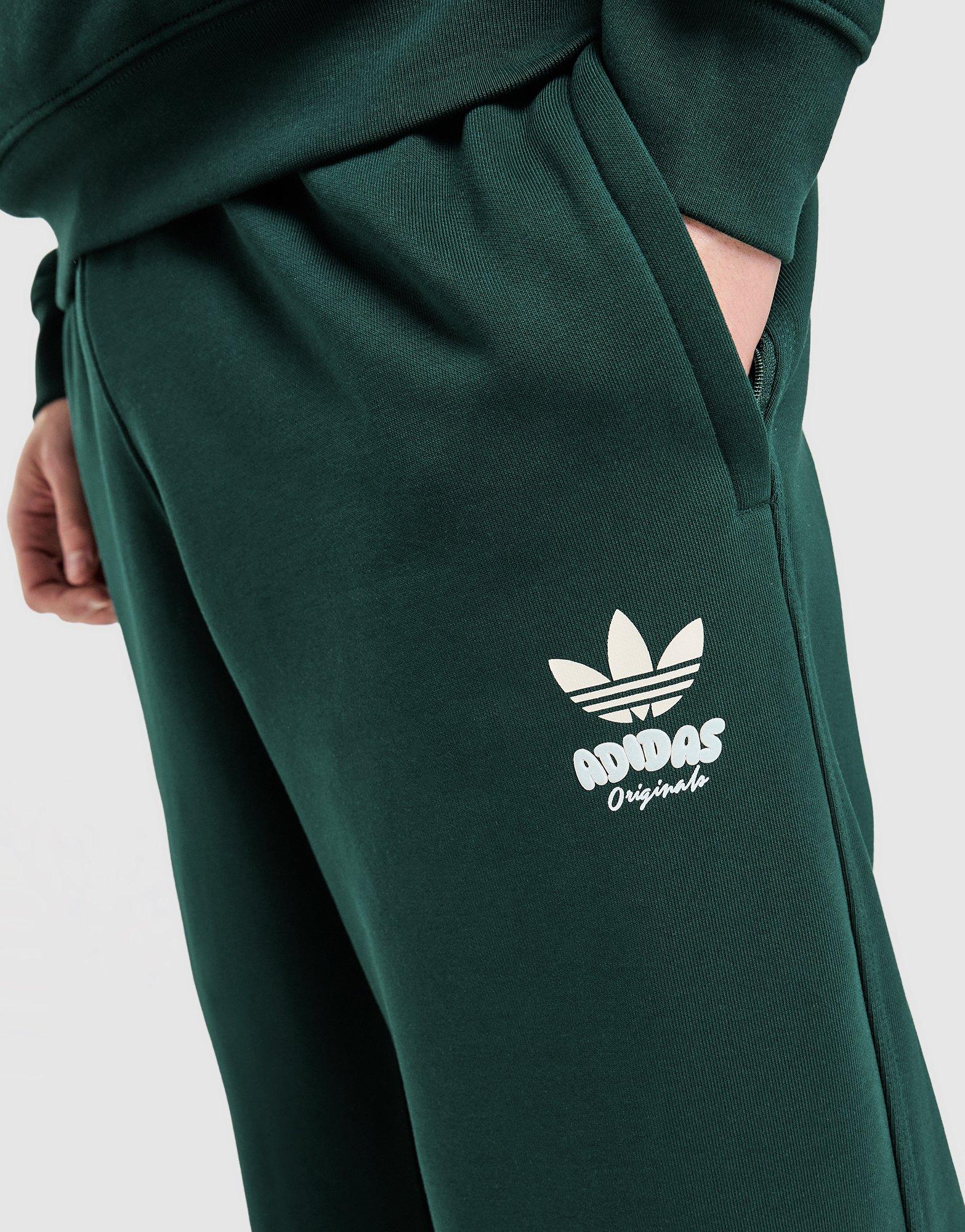 adidas Originals Trefoil Bubble Open Hem Joggers