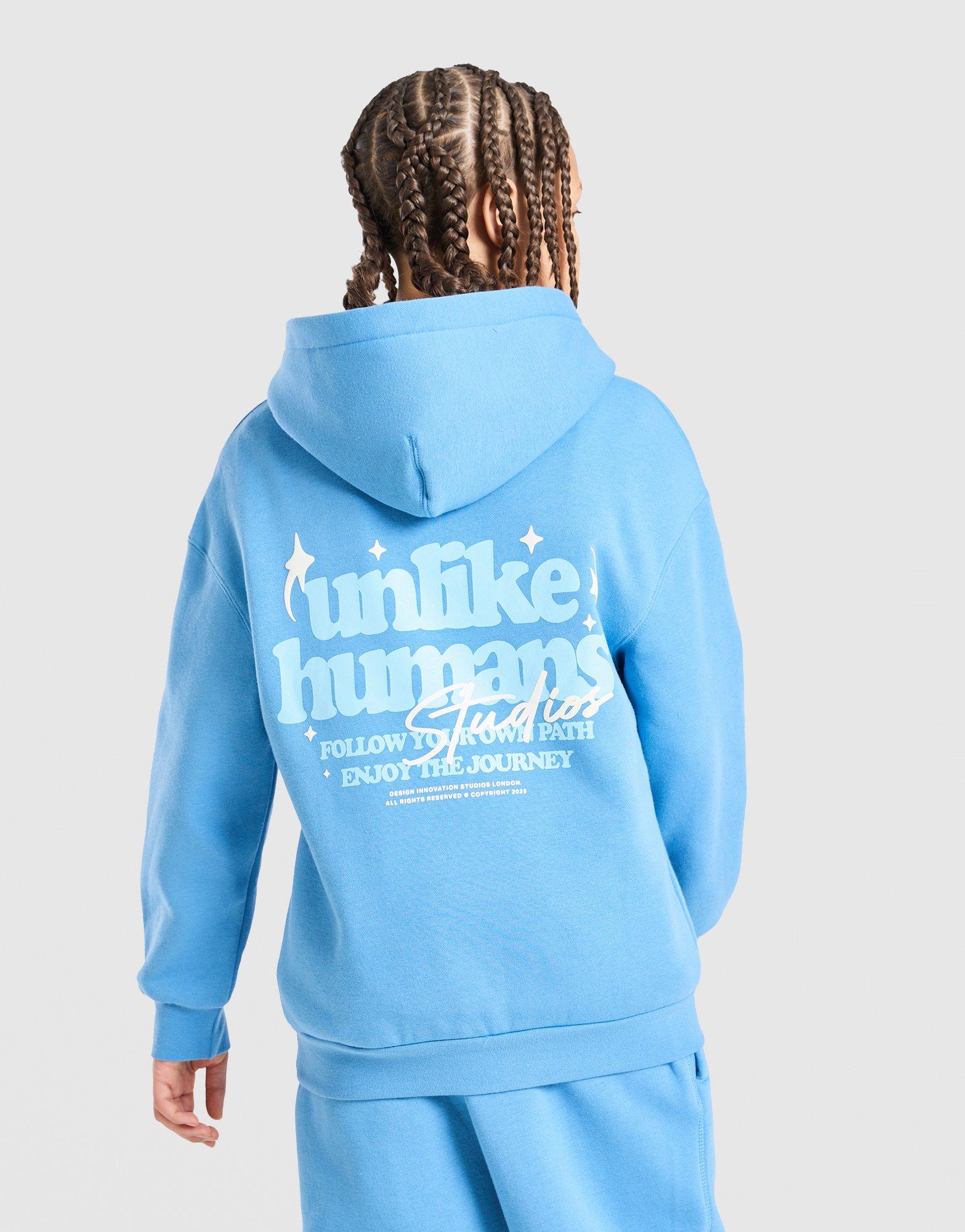 Unlike Humans Crafted Hoodie Junior
