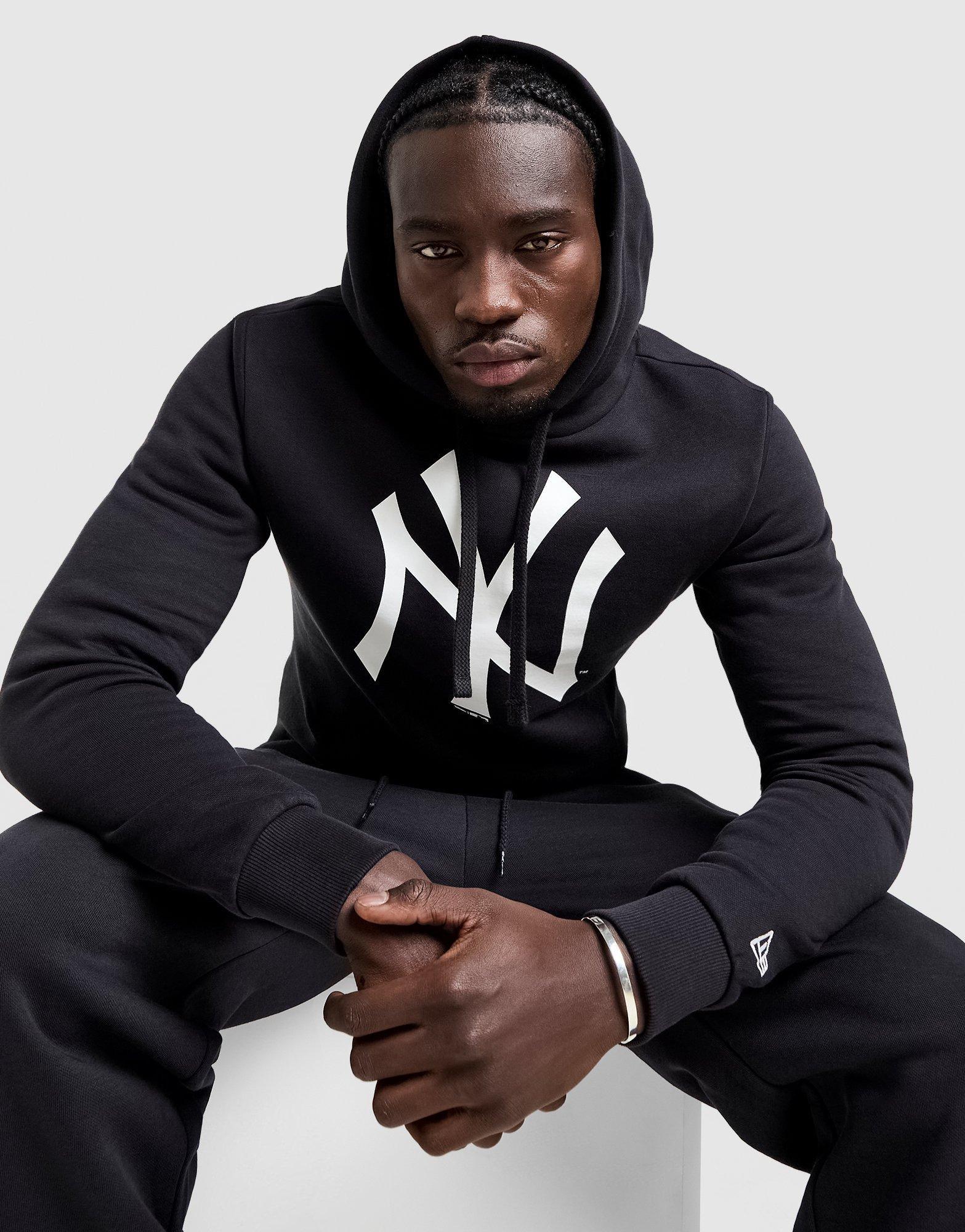 New Era Felpa con Cappuccio MLB New York Yankees Large Logo