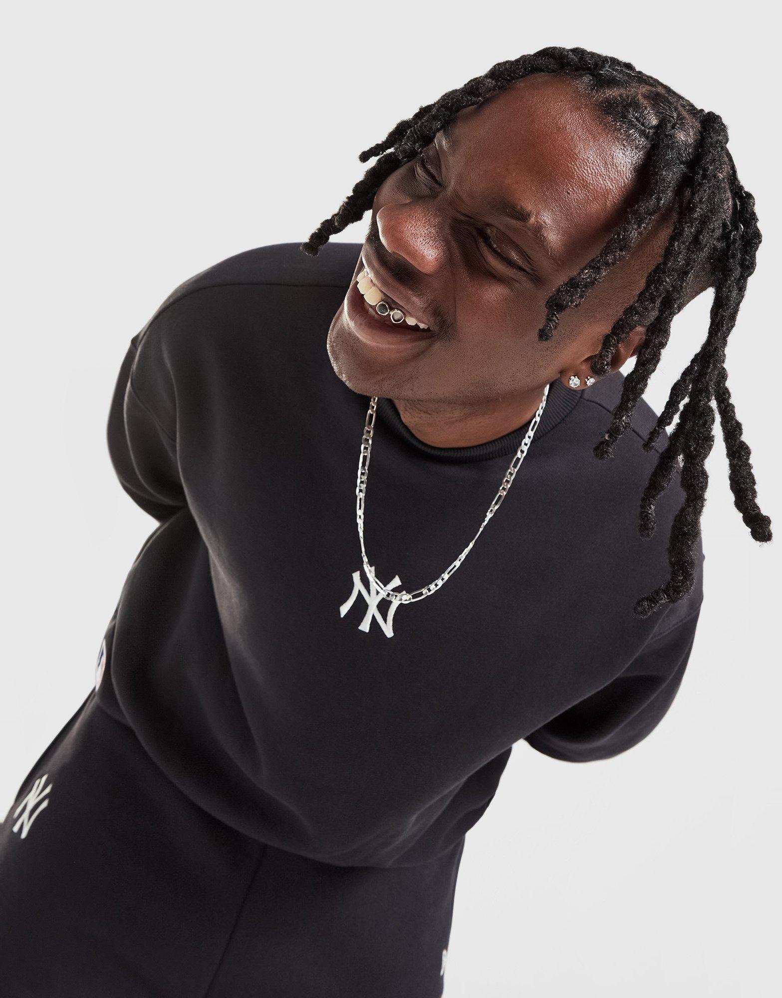 New Era Felpa Girocollo MLB New York Yankees Small Logo