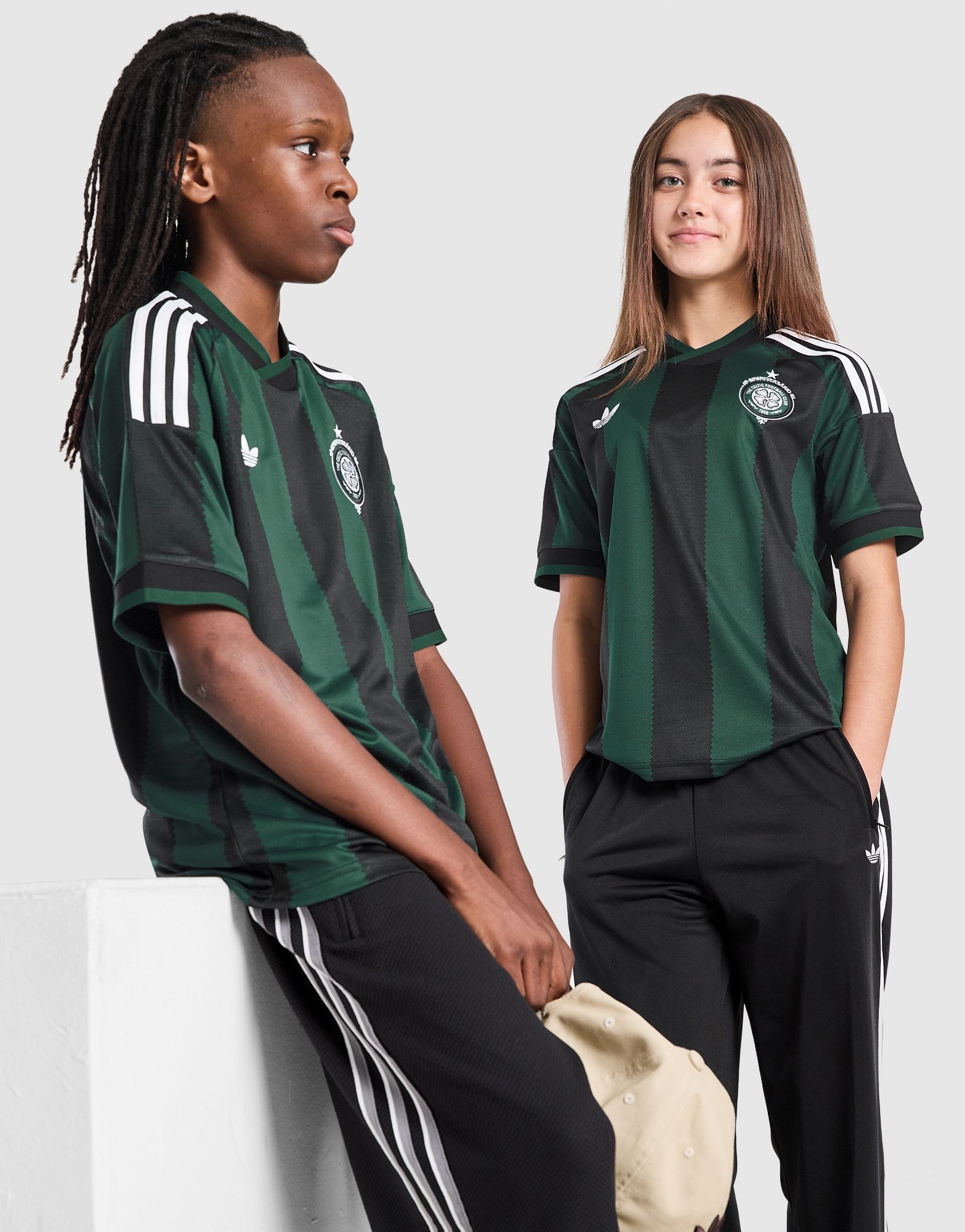 あ*様  Celtic FC ユニフォーム Black adidas Originals Celtic FC 2026/27 Away Shirt Junior - JD