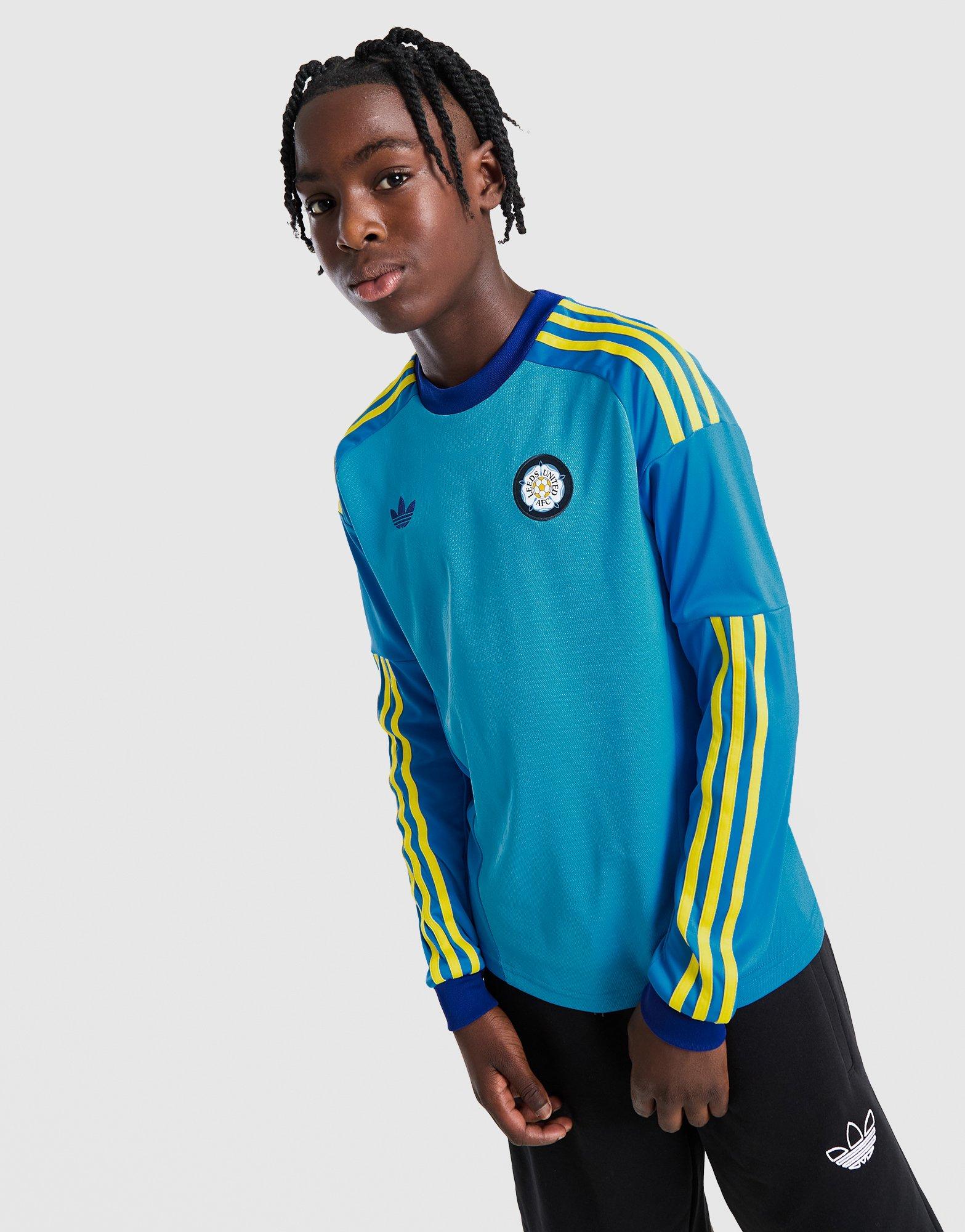 adidas Originals Leeds United FC 2026/27 Long Sleeve Goalkeeper Shirt Junior