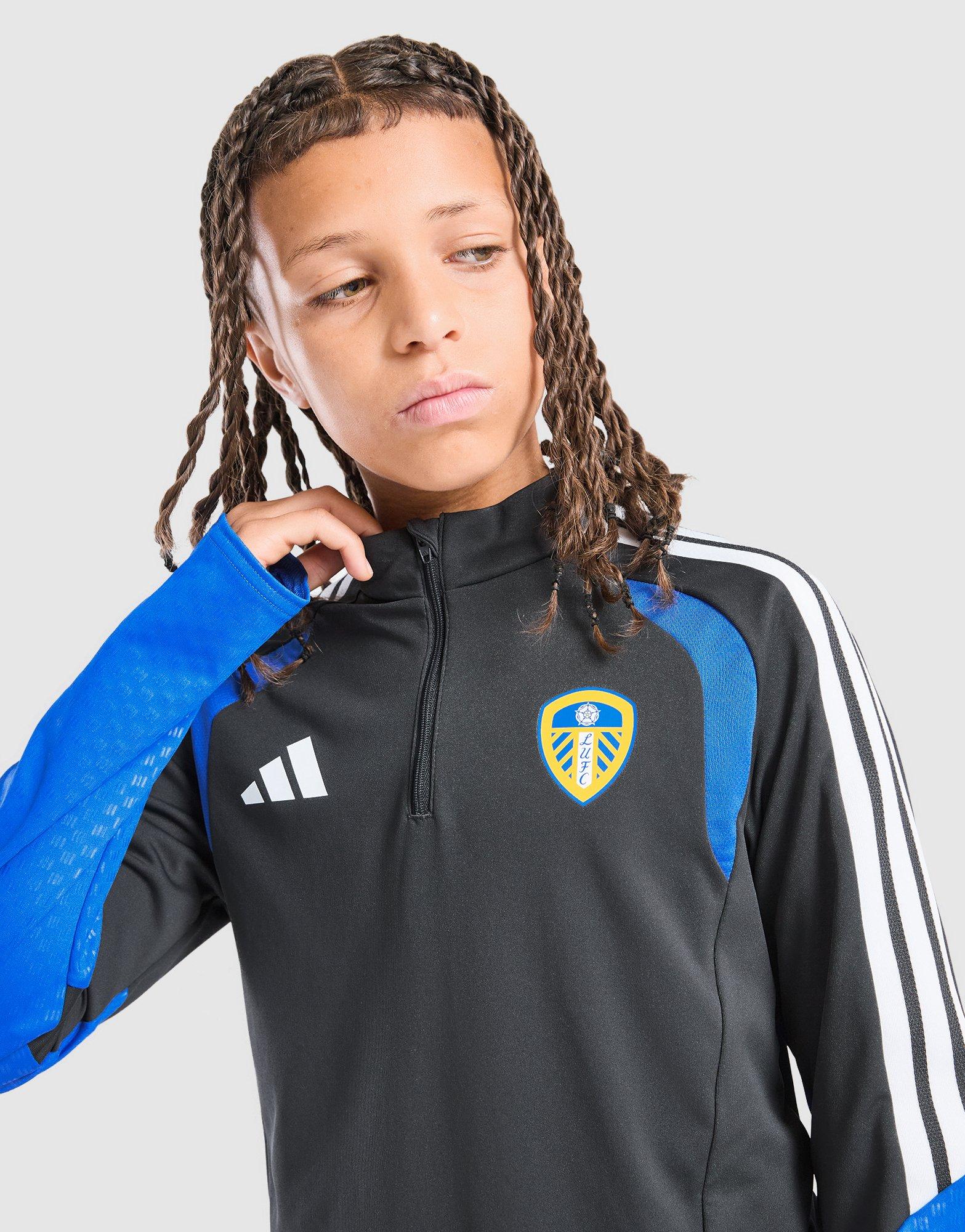 adidas Haut d'entraînement zippé Leeds United FC Tiro 26 Junior
