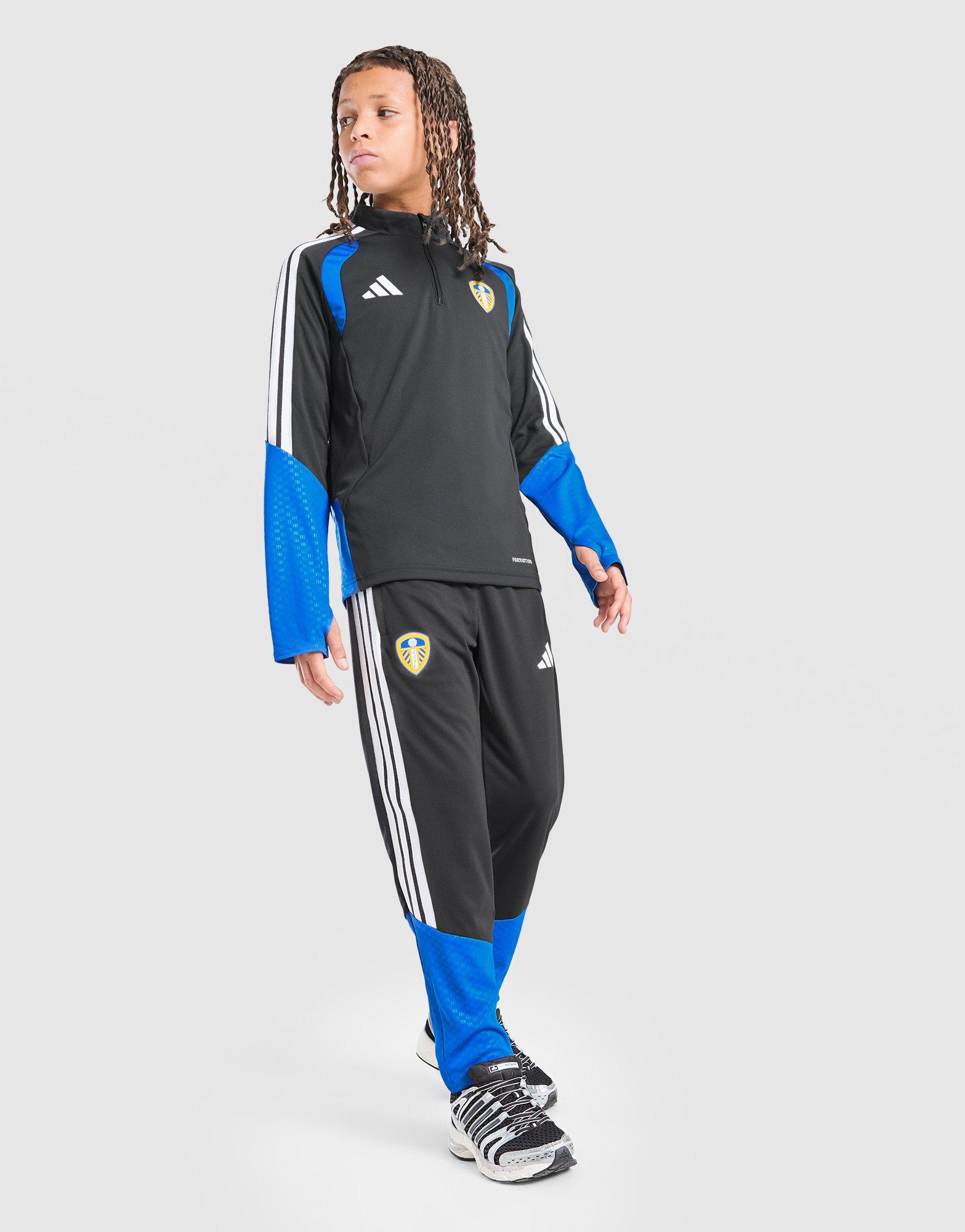 adidas Haut d'entraînement zippé Leeds United FC Tiro 26 Junior