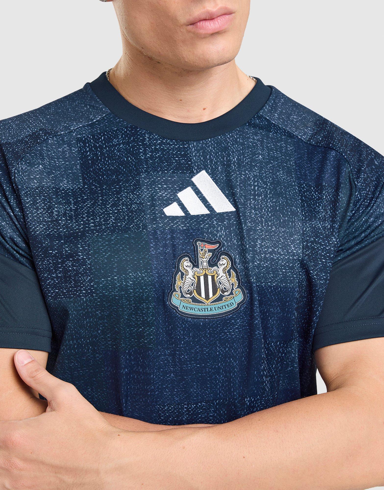 Blue adidas Newcastle United FC 2026/27 Pre Match Shirt | JD Sports UK