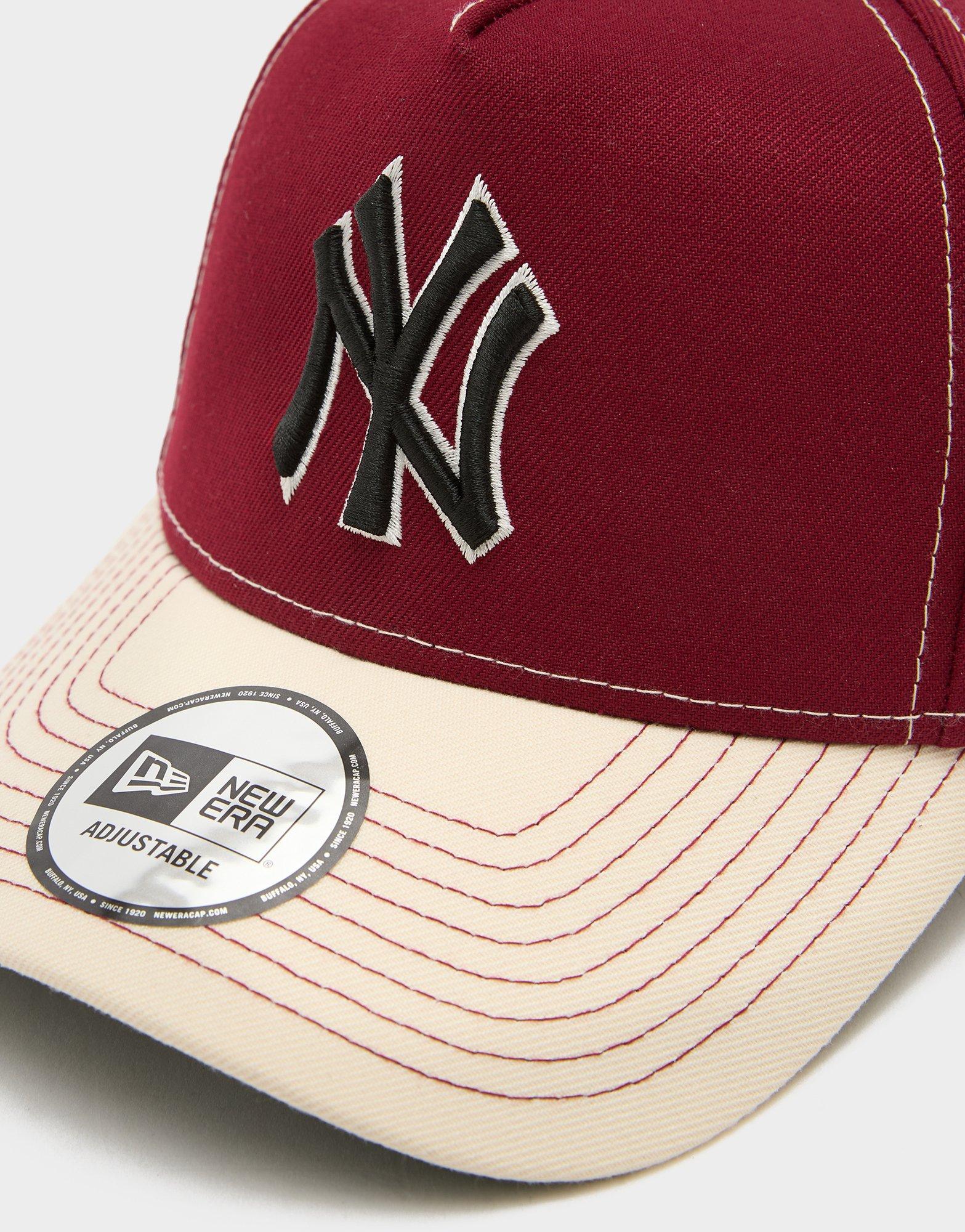 New Era Casquette A-Frame à coutures contrastées MLB New York Yankees