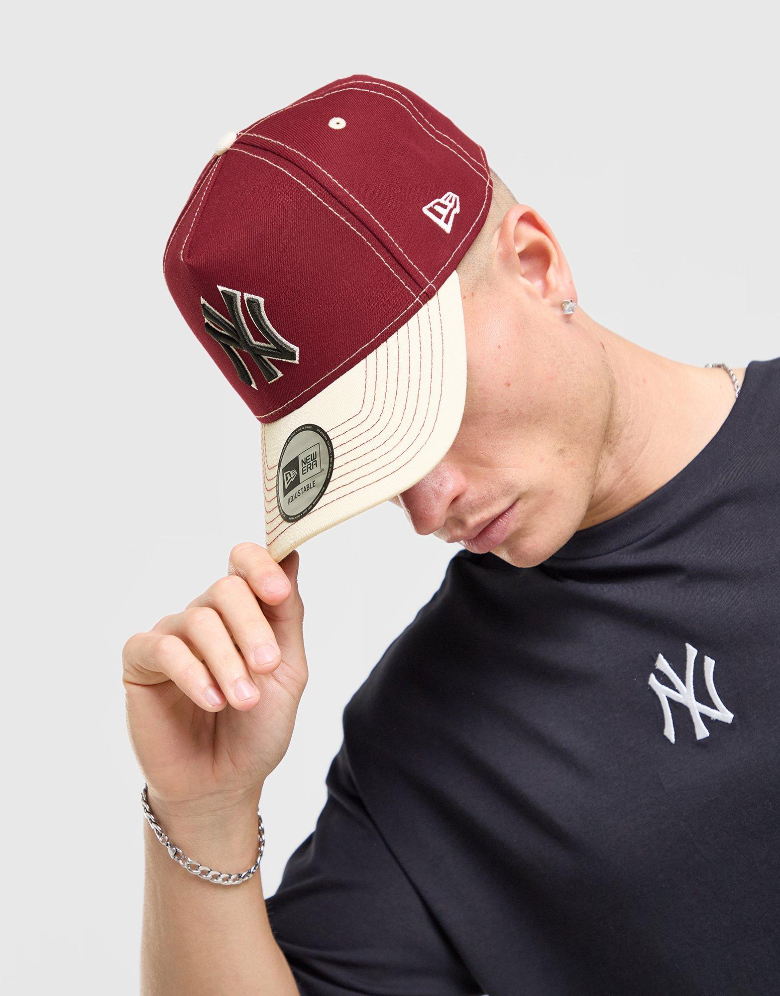 New Era MLB New York Yankees Contrast Stitch A-Frame Cap