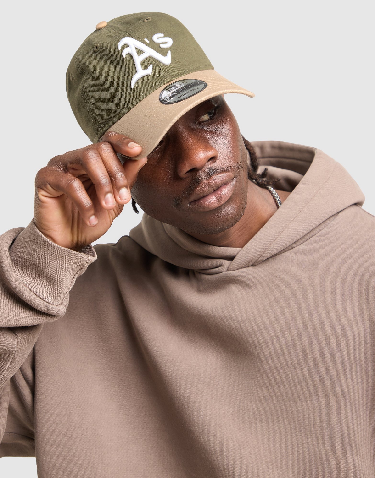 Green New Era MLB Oakland Athletics 9TWENTY Cap | JD Sports UK