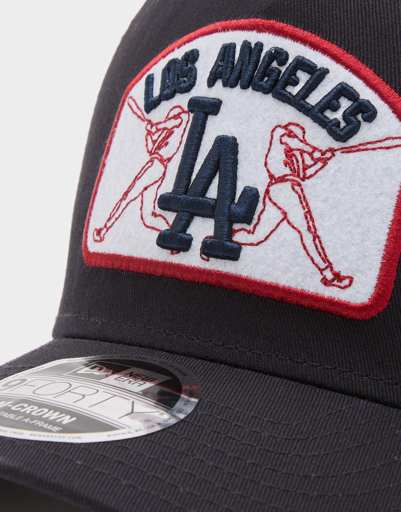 New Era MLB LA Dodgers Patch 9FORTY Trucker Cap