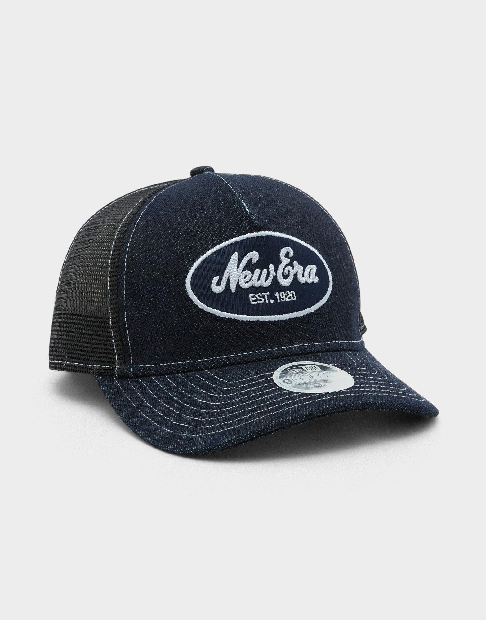 New Era Denim A-Frame 9FORTY Trucker Cap