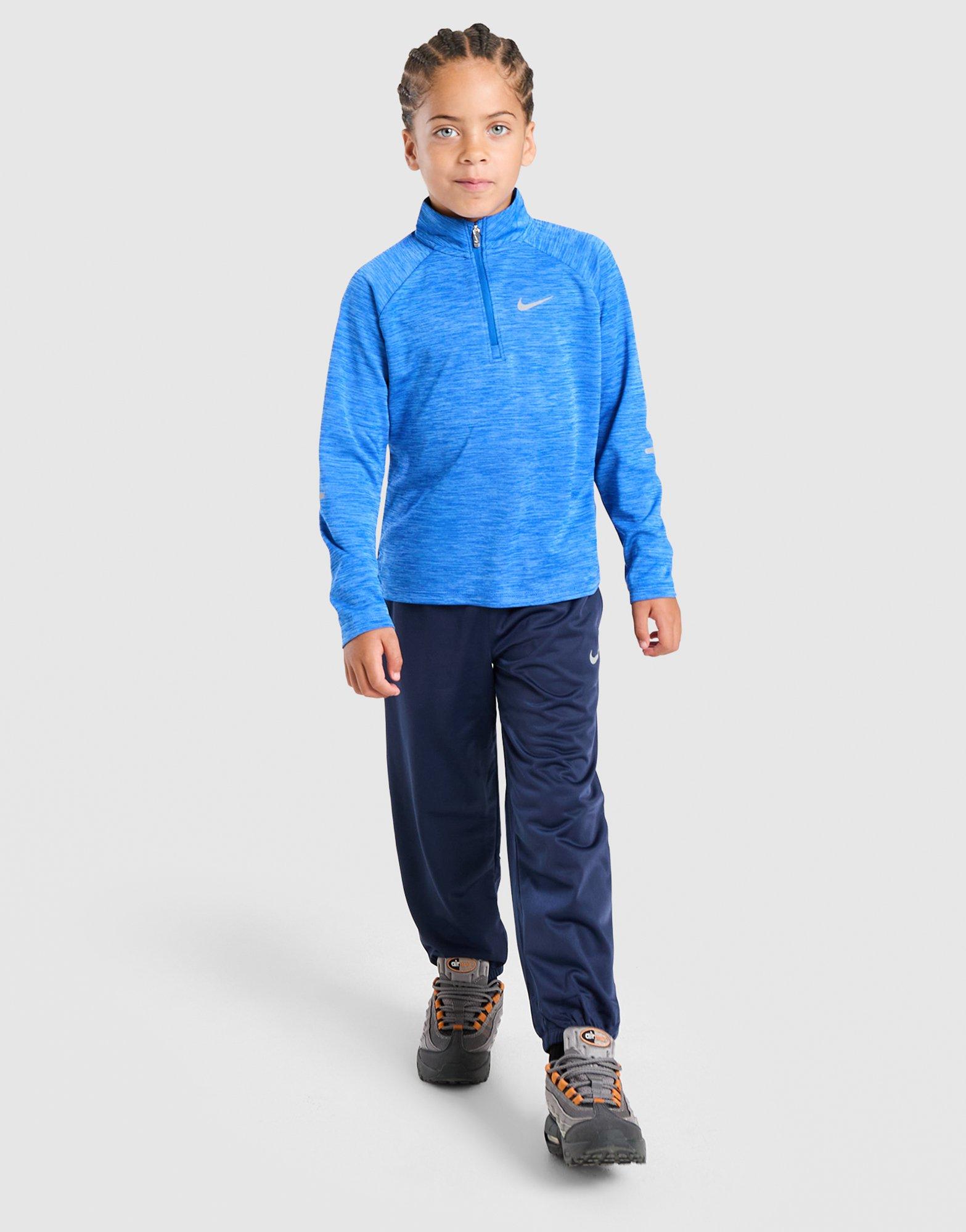 Nike Pacer 1/4 Zip Poly Tracksuit Children