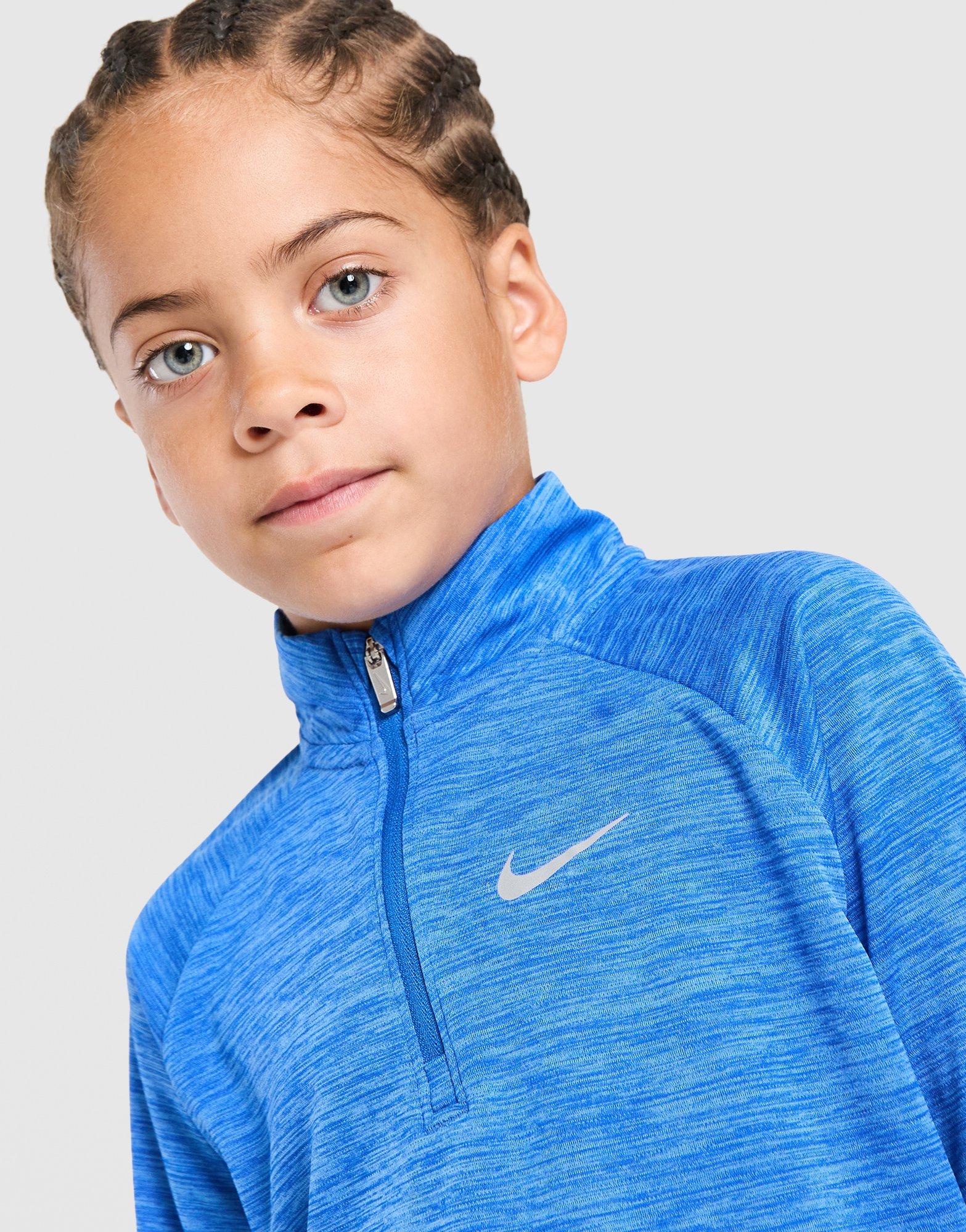 Nike Pacer 1/4 Zip Poly Tracksuit Children