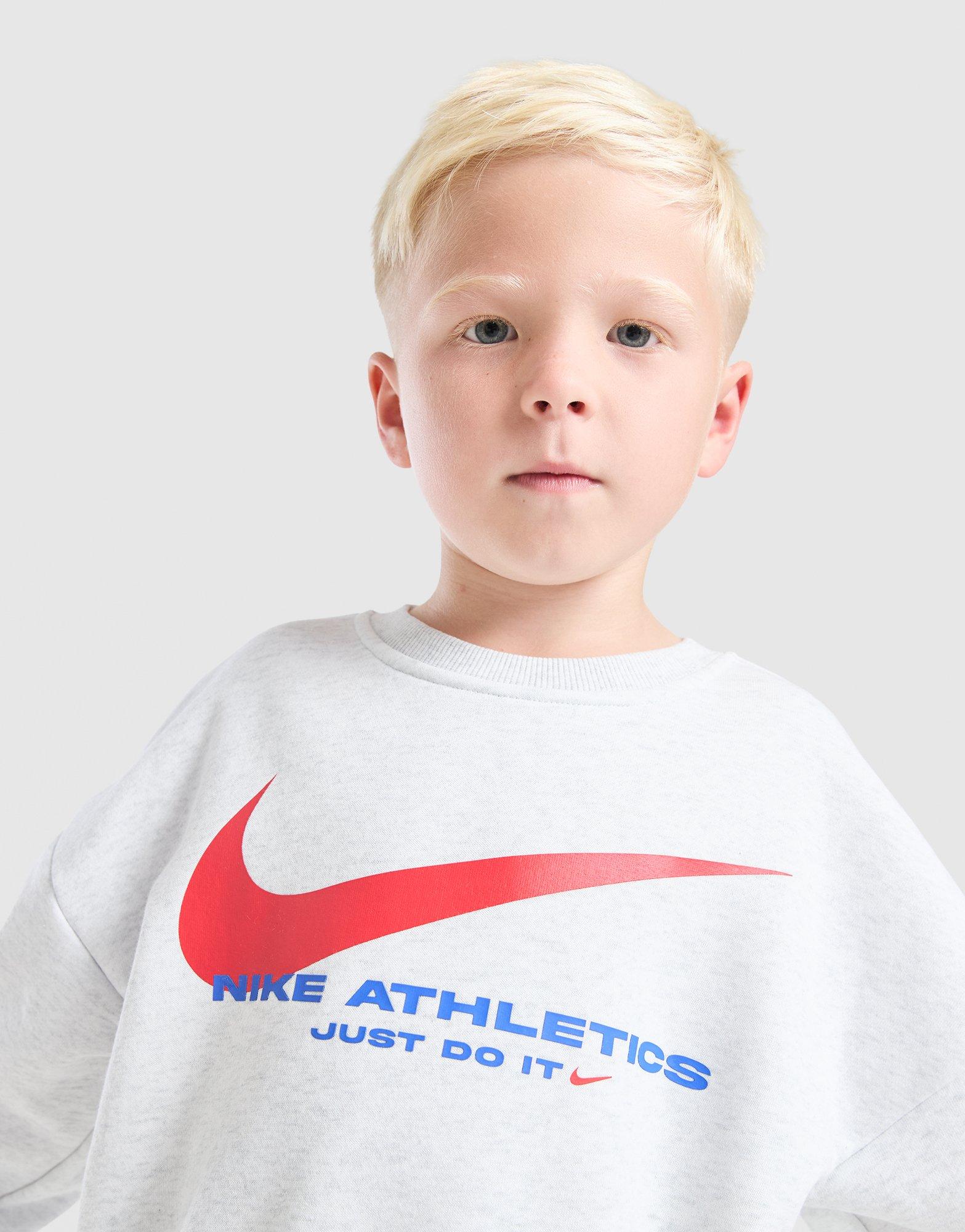 Nike Swoosh Fleece Tracksuit Children