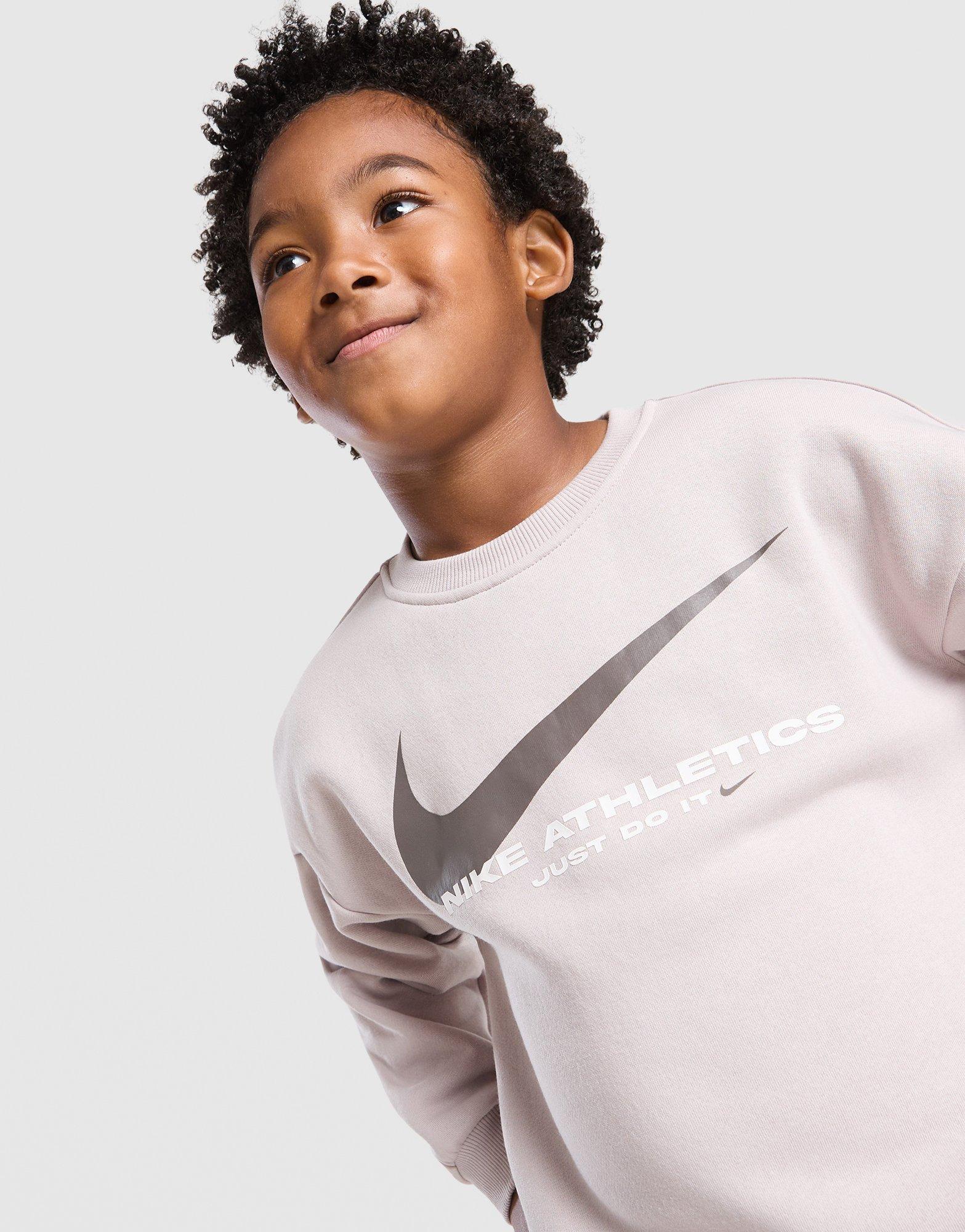 Nike Swoosh Fleece Tracksuit Children