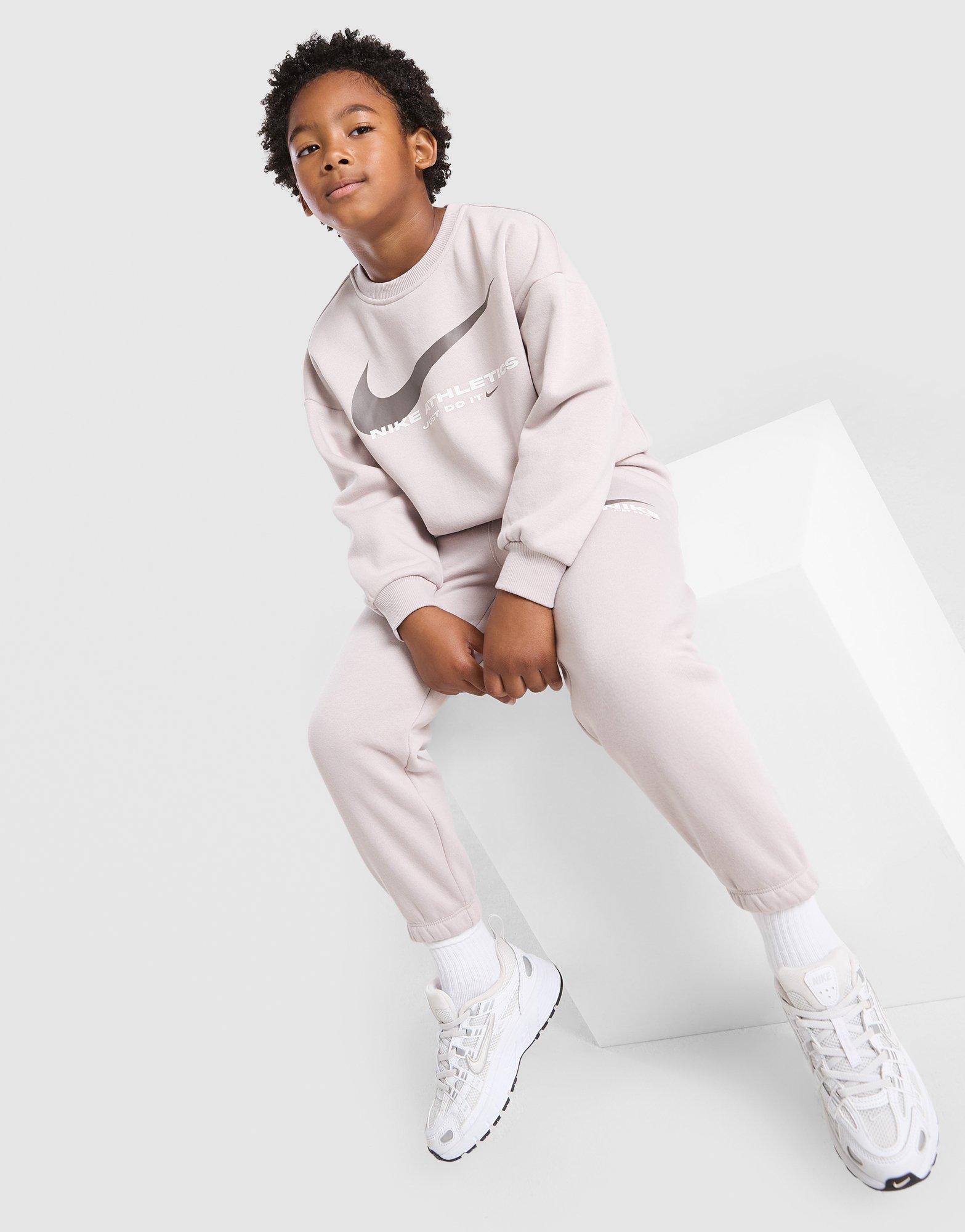 Nike Swoosh Fleece Tracksuit Children