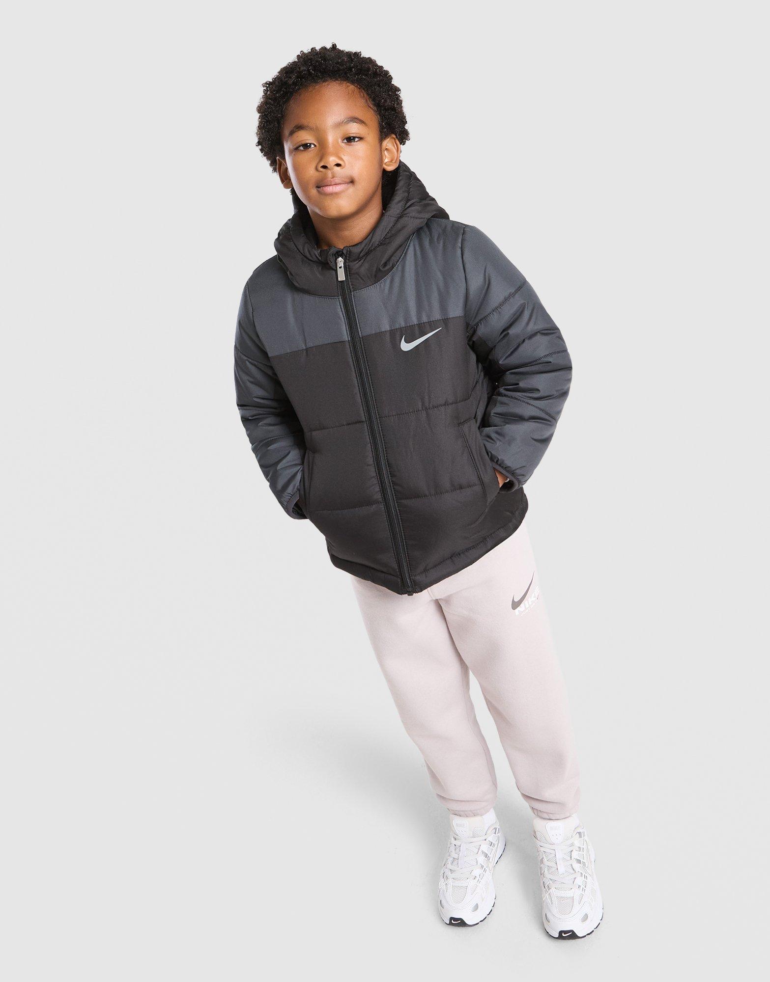 Nike Colour Block Baffle Jacket Junior