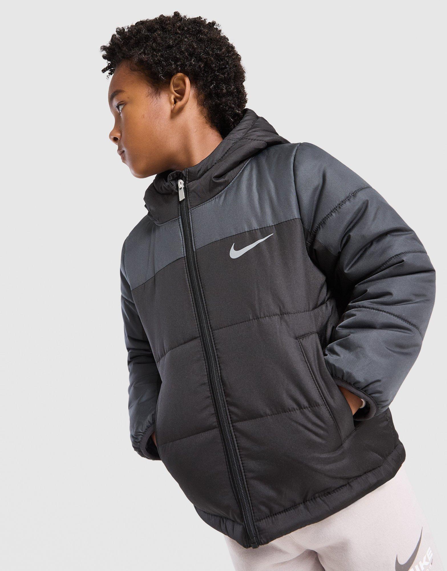 Nike Colour Block Baffle Jacket Junior