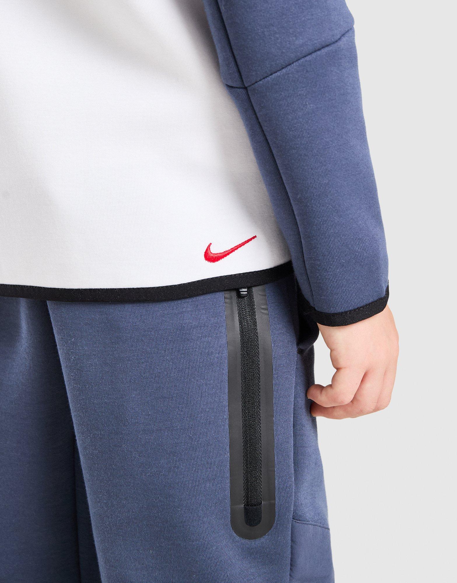 Nike Tech Fleece Mix Fabric Tracksuit Children
