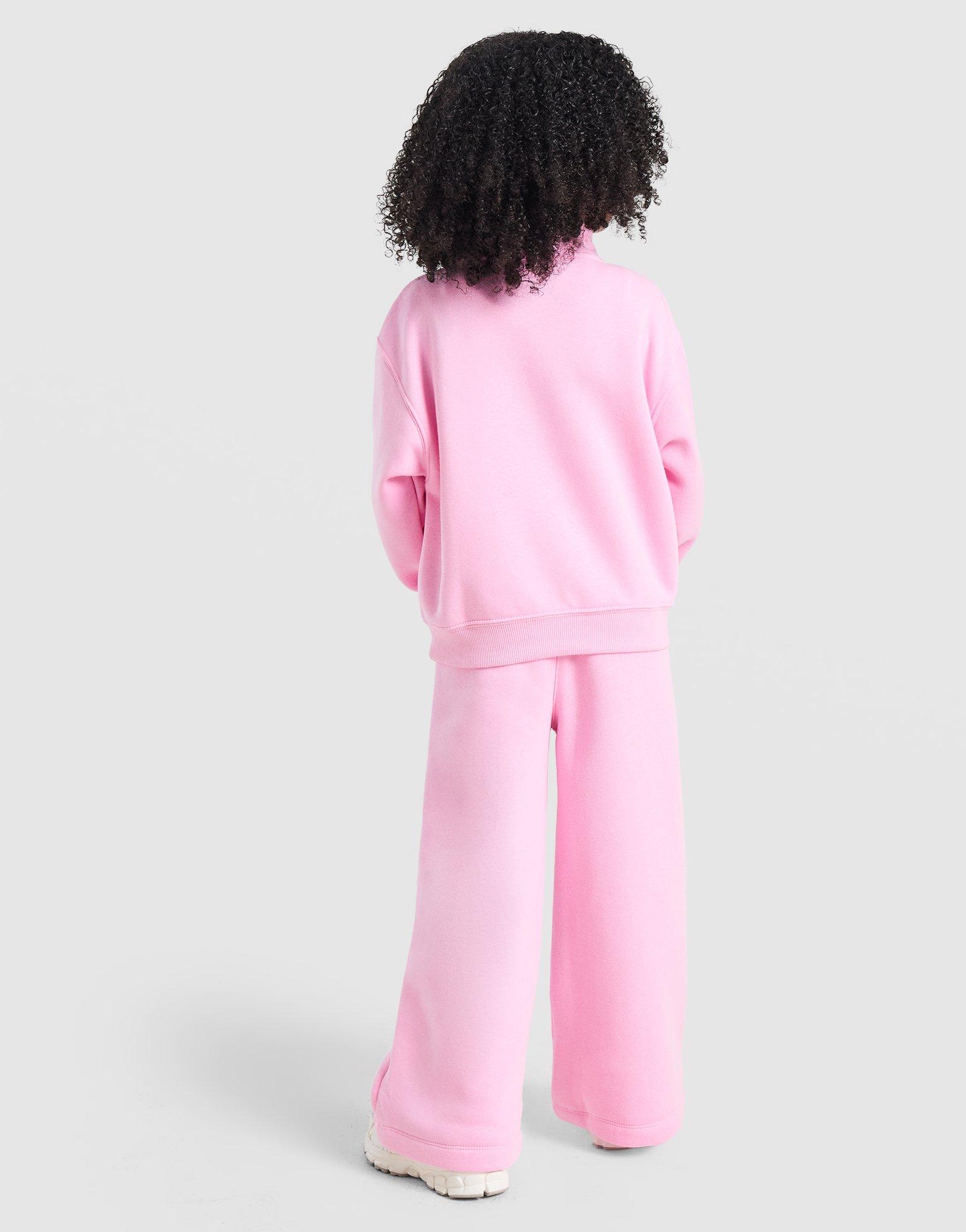 Nike Girls' 1/4 Zip Tracksuit Children