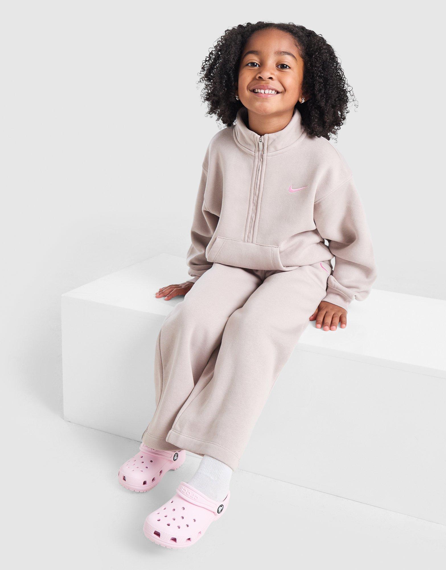 Nike Girls' 1/4 Zip Tracksuit Children