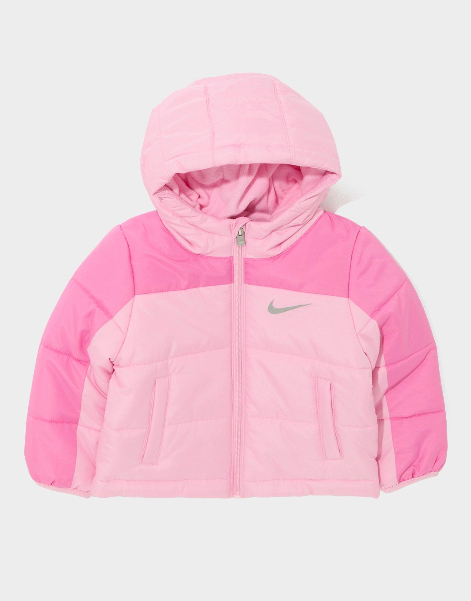 Nike Girls' Colour Block Baffle Jacket Infant