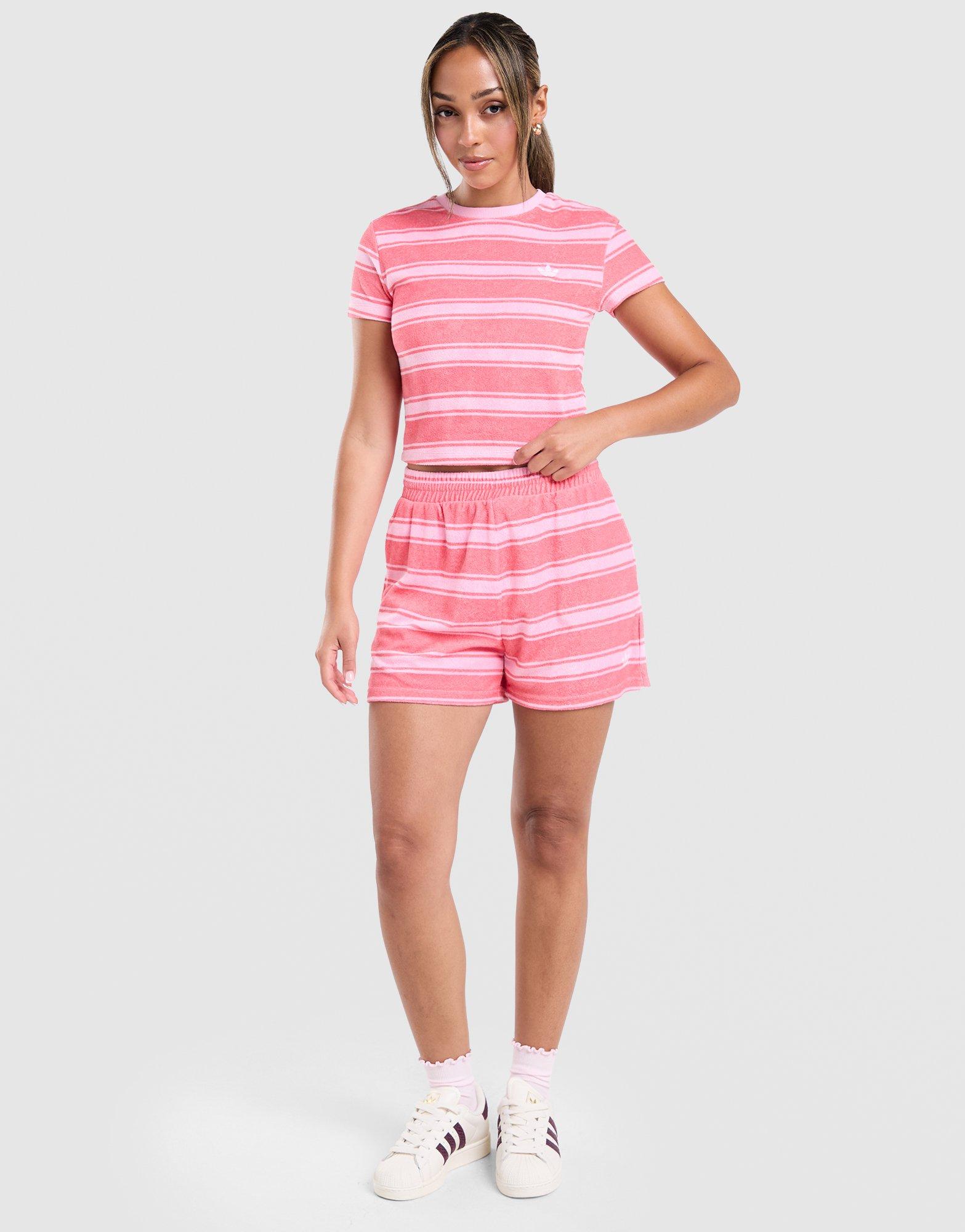 adidas Originals Striped Towel T-Shirt
