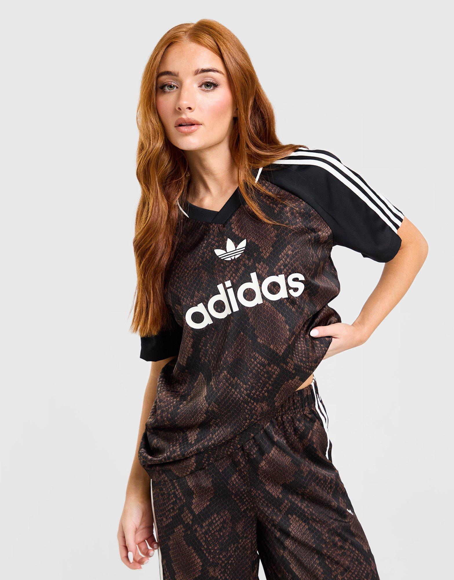 adidas Originals Snake Satin Football T-Shirt