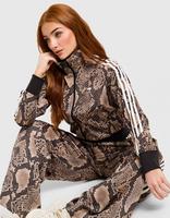 adidas Originals Satin Snake Print Firebird Track Top