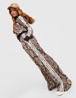 adidas Originals Satin Snake Print Firebird Track Pants