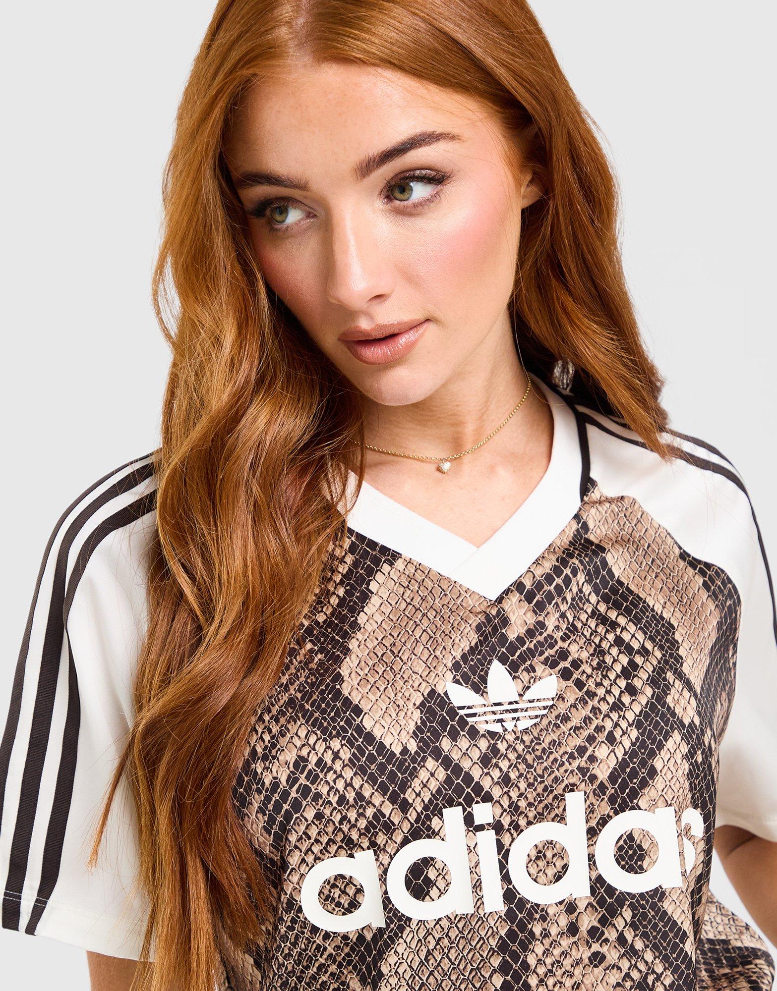 adidas Originals Snake Satin Football T-Shirt