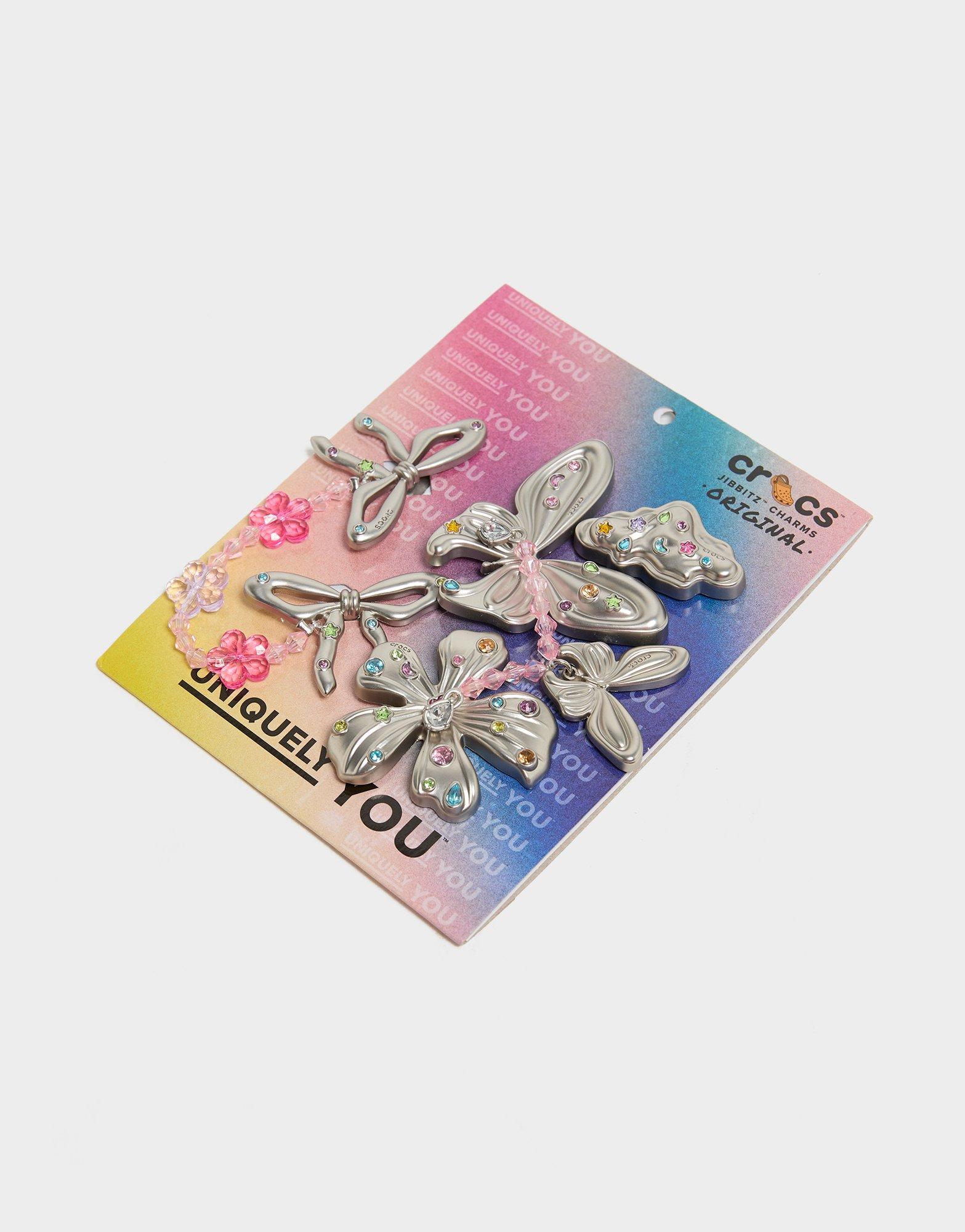 Crocs 5-Pack Silver Fantasy Jibbitz Charms