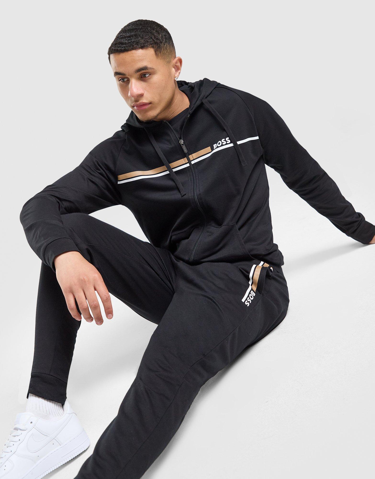 BOSS Felpa con Cappuccio Full Zip Authentic