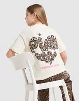 Pink Soda Sport Camiseta Leopard Girls' Júnior