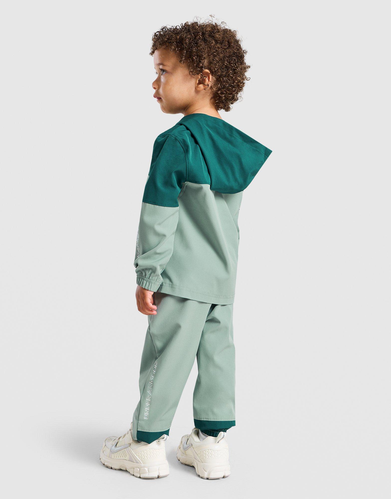 Green Under Armour Vanish Colour Block Tracksuit Infant - JD Sports UK
