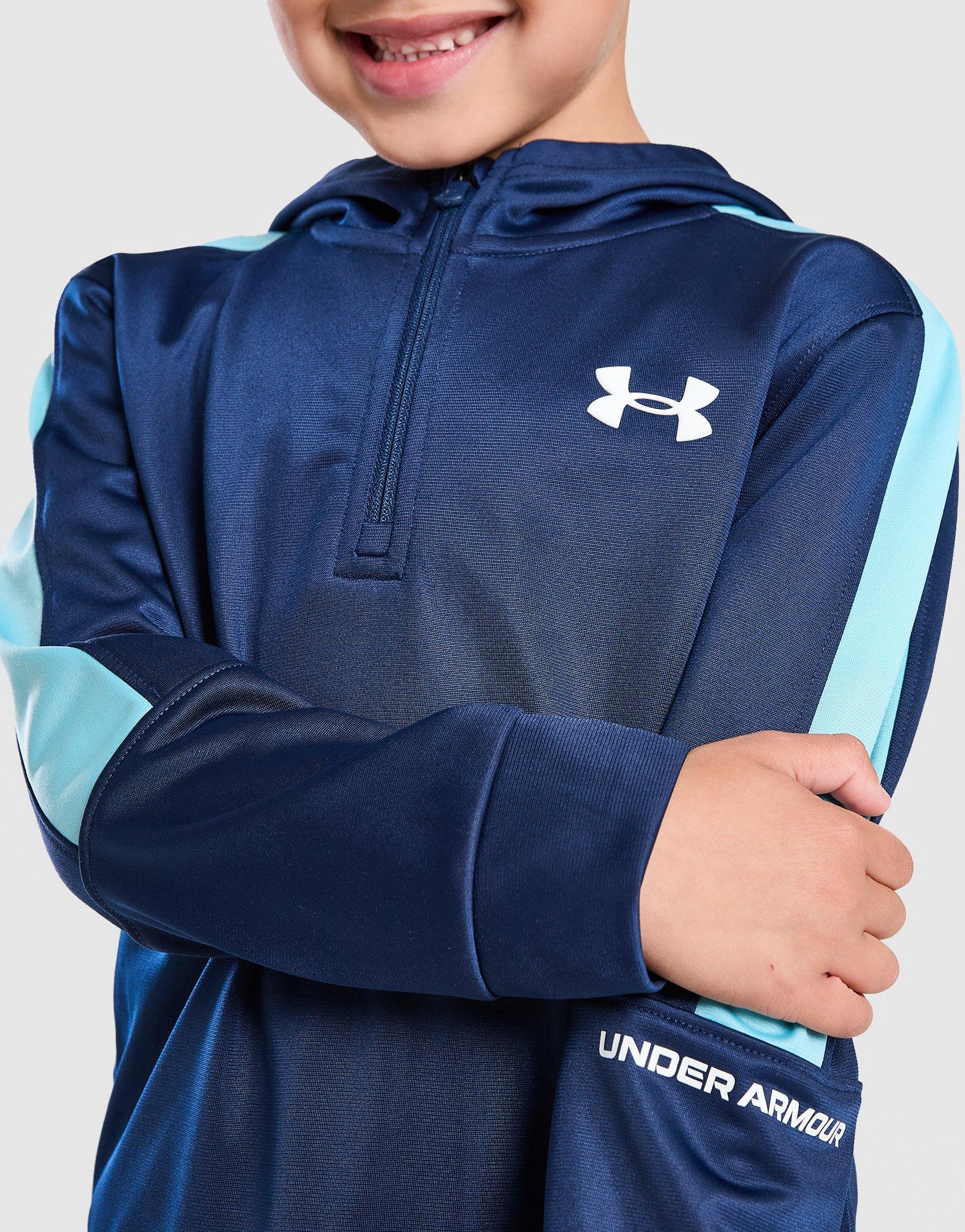 Under Armour Ensemble de survêtement Poly Colour Block Zippé Enfant