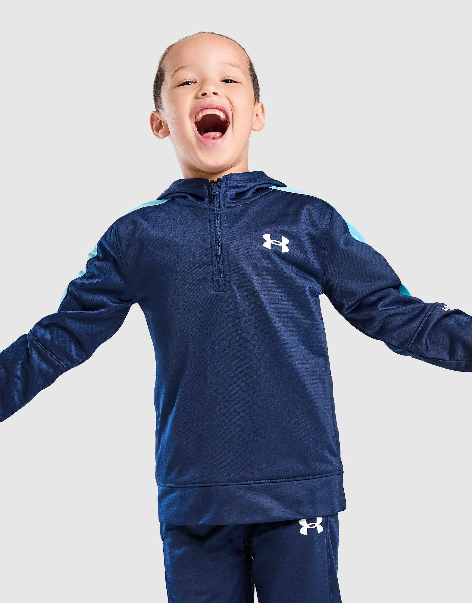 Under Armour Ensemble de survêtement Poly Colour Block Zippé Enfant